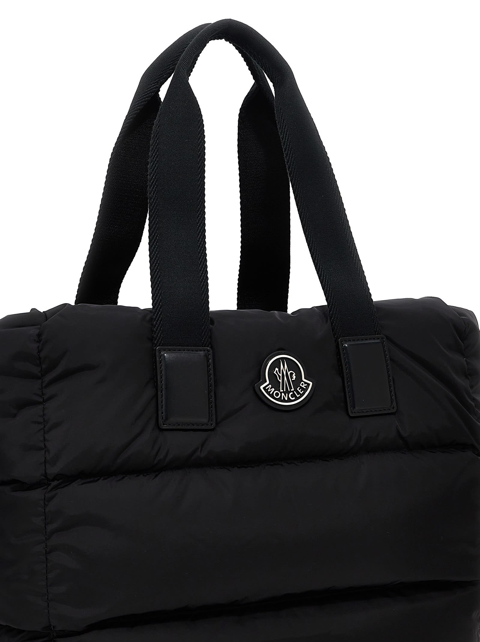 Shop Moncler Caradoc Shopping Bag In Black