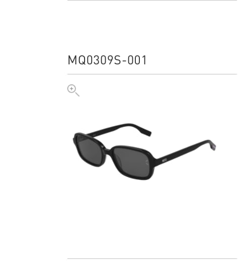 Alexander McQueen Alexander Mcqueen Mq0309s Black Sunglasses