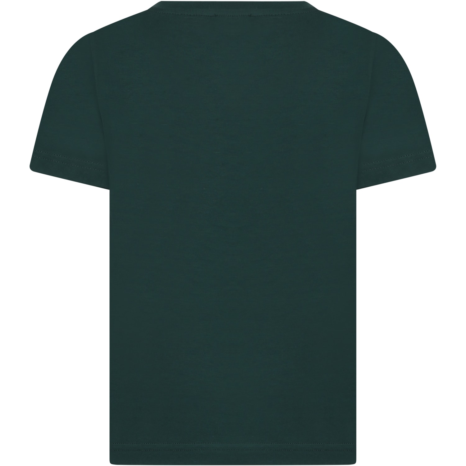 Shop Apc Green T-shirt For Kids With Logo
