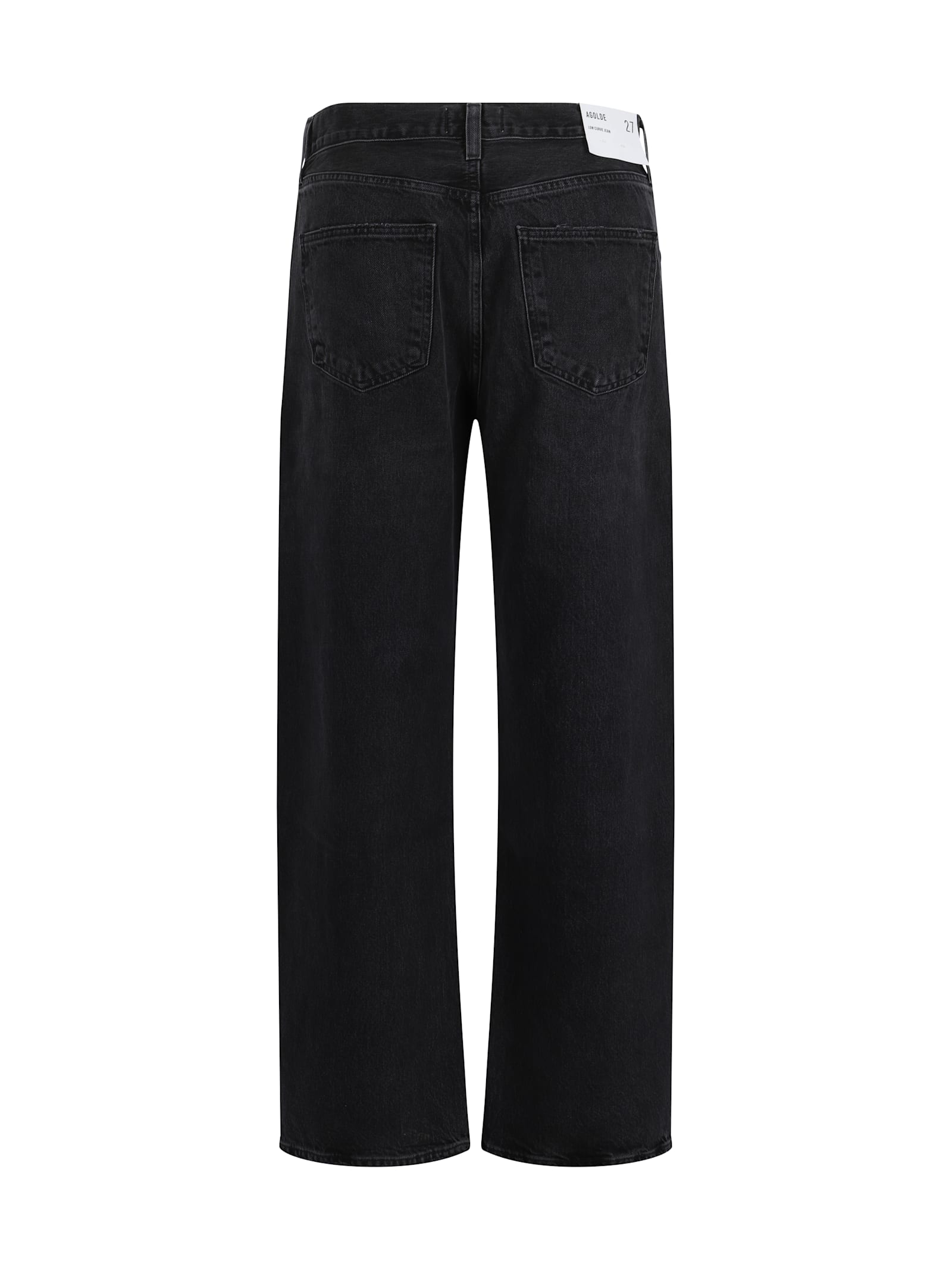 Agolde Luna Jeans In Organic Denim In Black