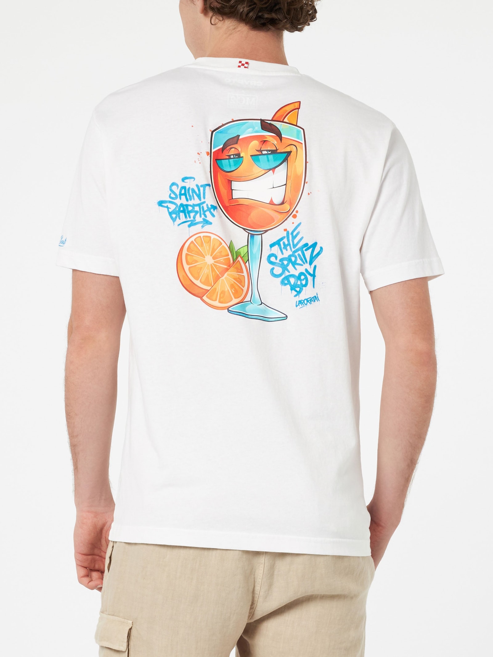 Mc2 Saint Barth Cotton Classic T-shirt Clothing In White