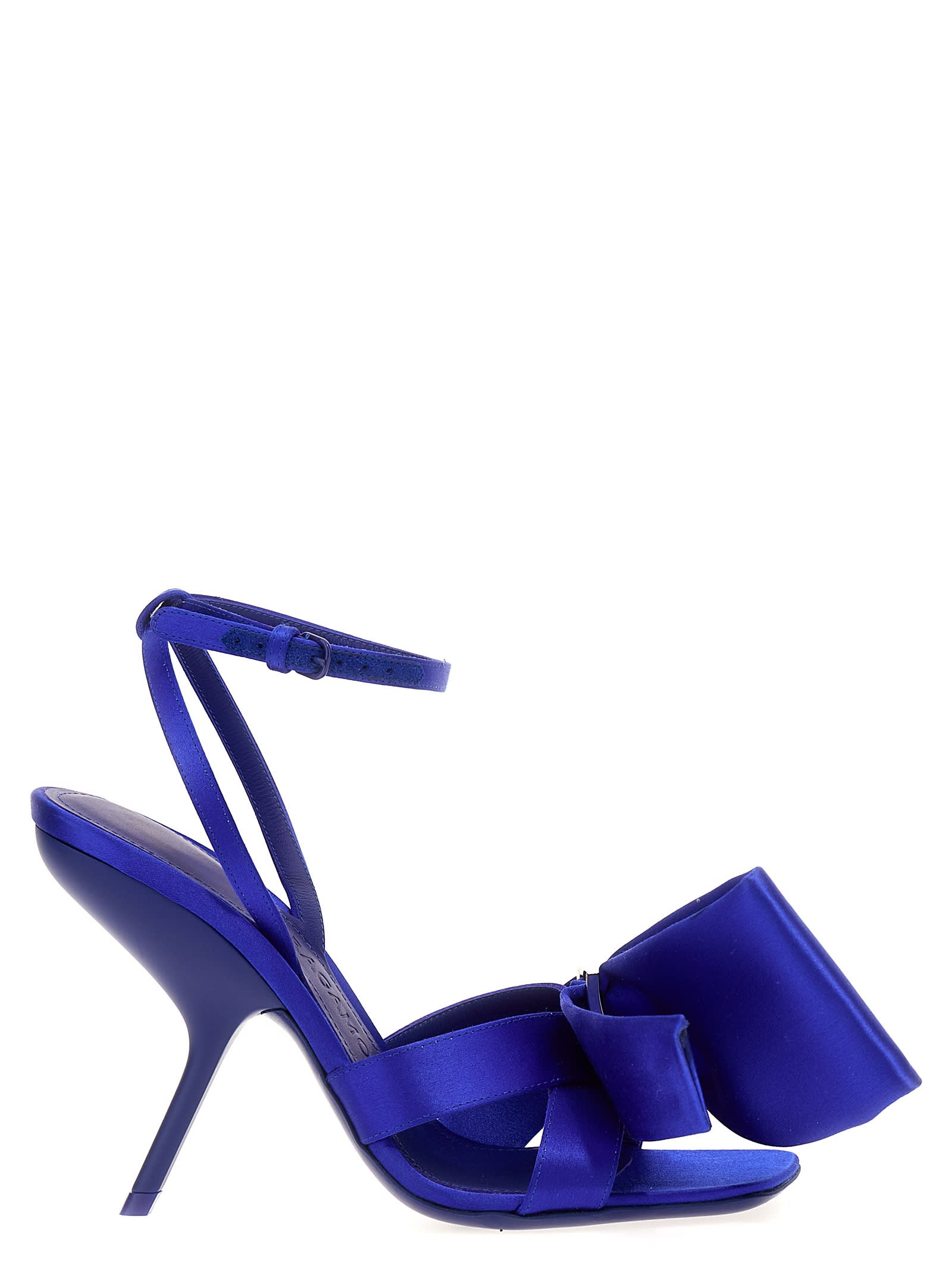 Shop Ferragamo Helena Sandals In Blue