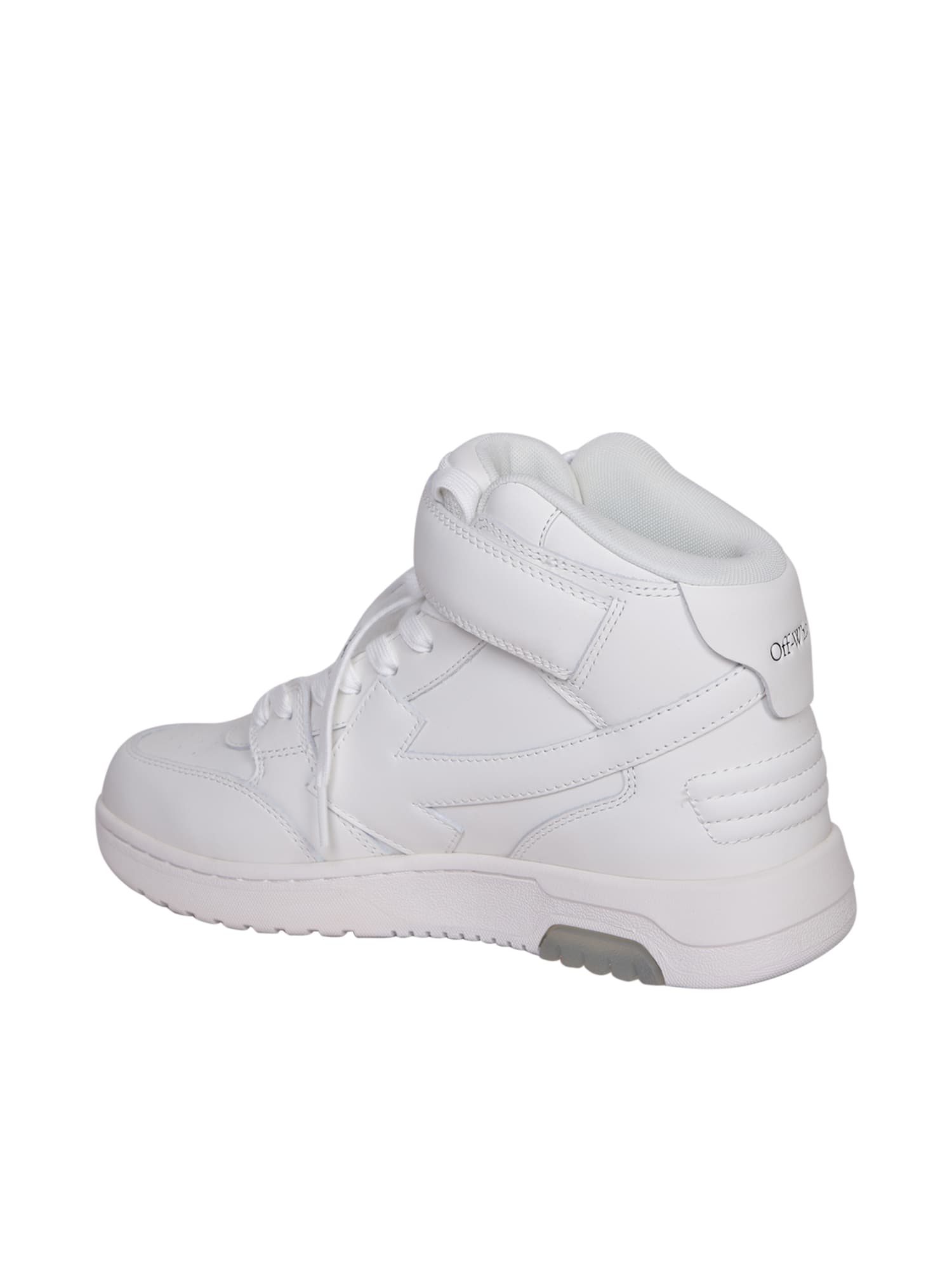 Shop Off-white Out Of Office High Sneakers In White
