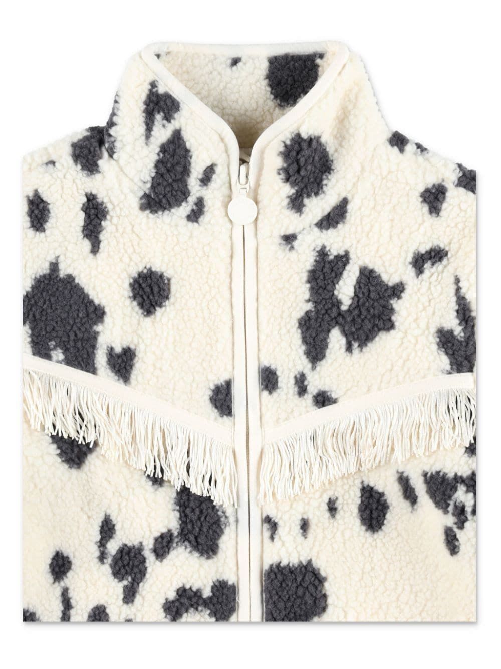 Shop Stella Mccartney Jacket In Gr Cream Grey