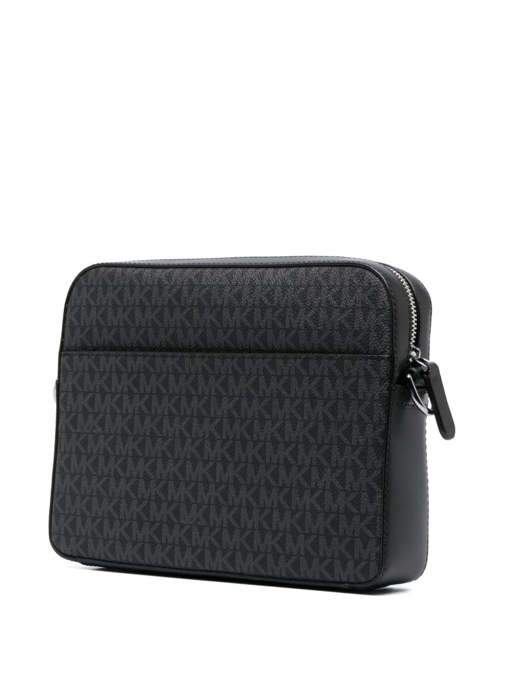 Shop Michael Kors Hudson Dual Crossbody In Black