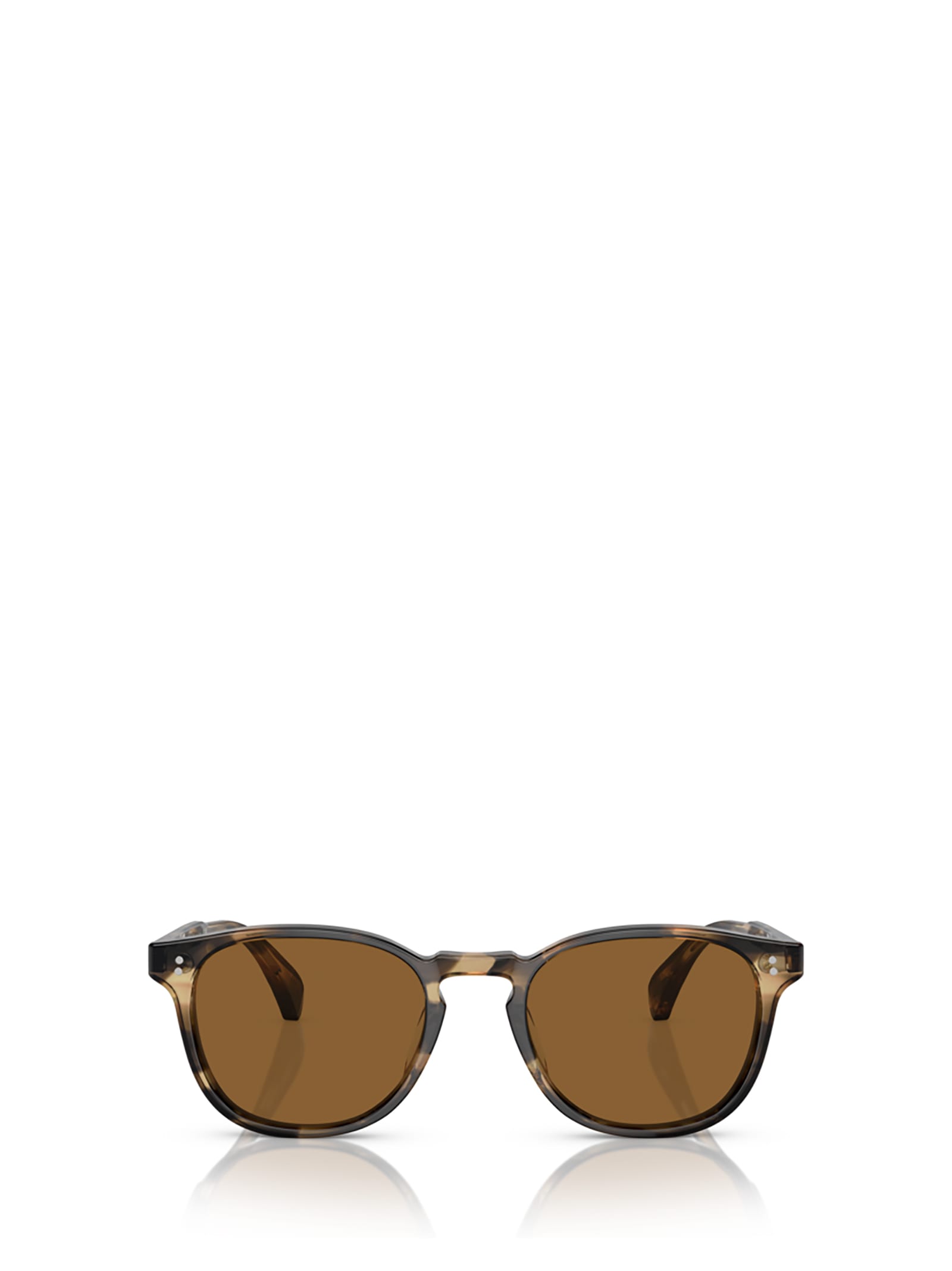 Shop Oliver Peoples Ov5298su Teakwood Sunglasses