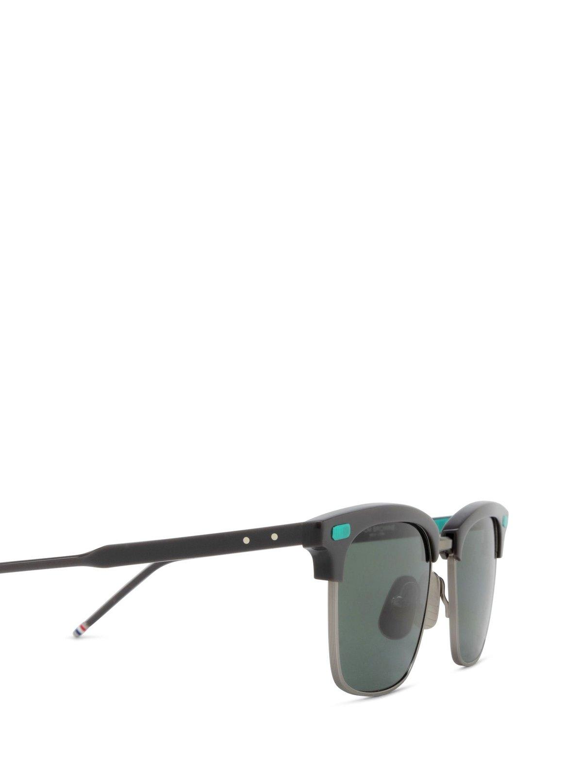 Thom Browne Square Frame Sunglasses In Green