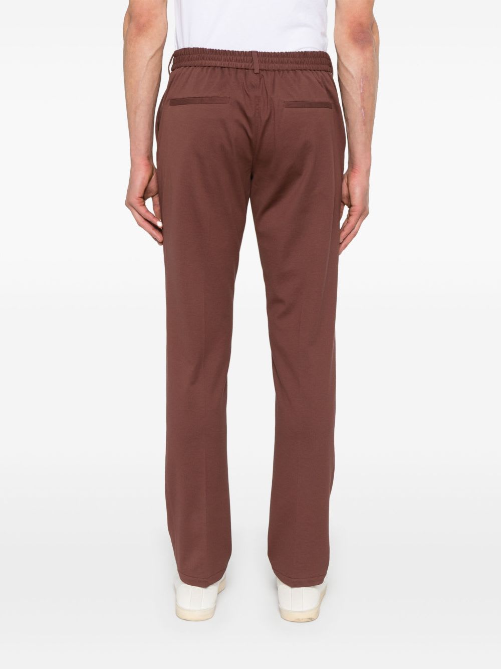 Circolo 1901 Cotton Trousers In Brown