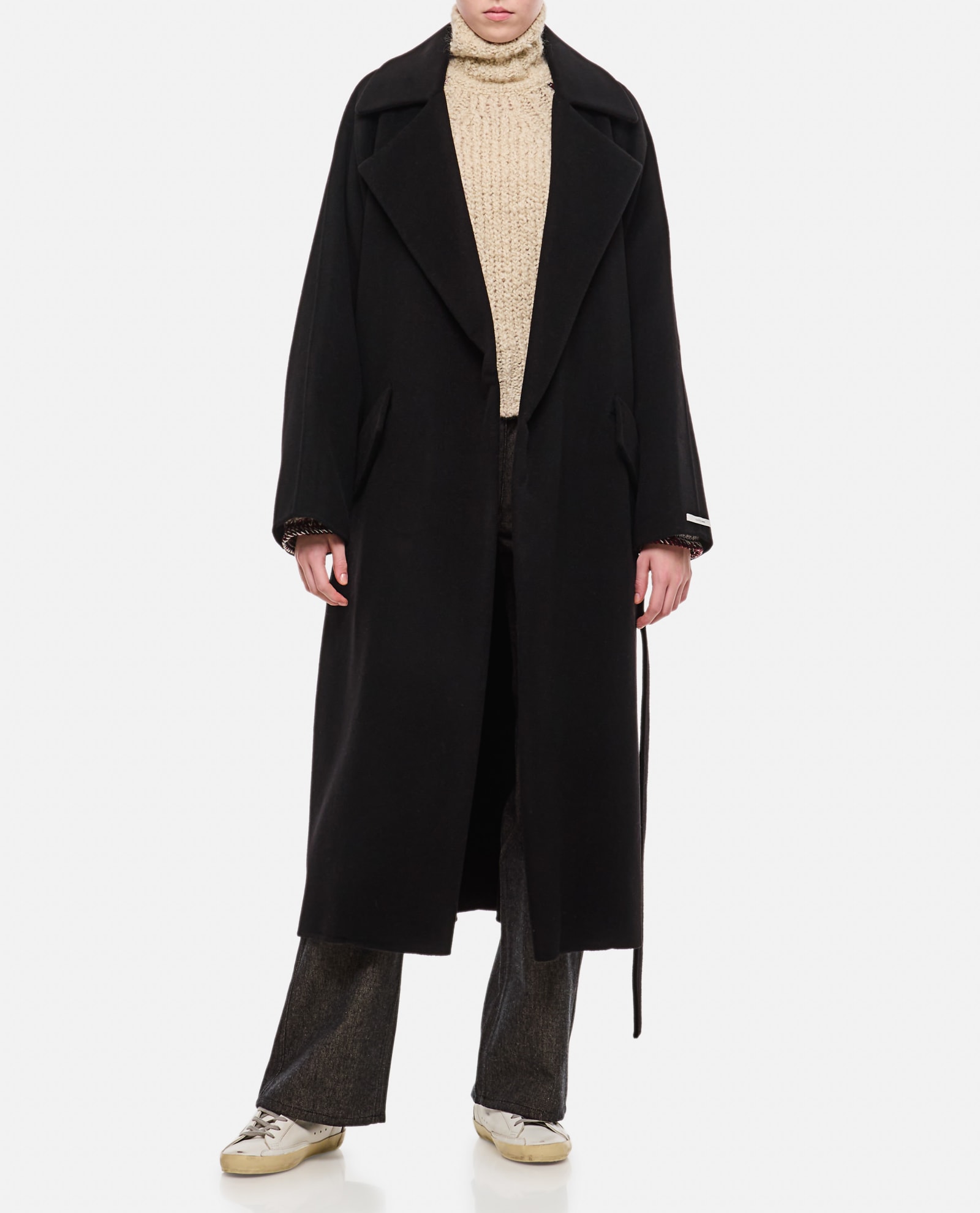 Shop Sportmax Orense Coat In Black