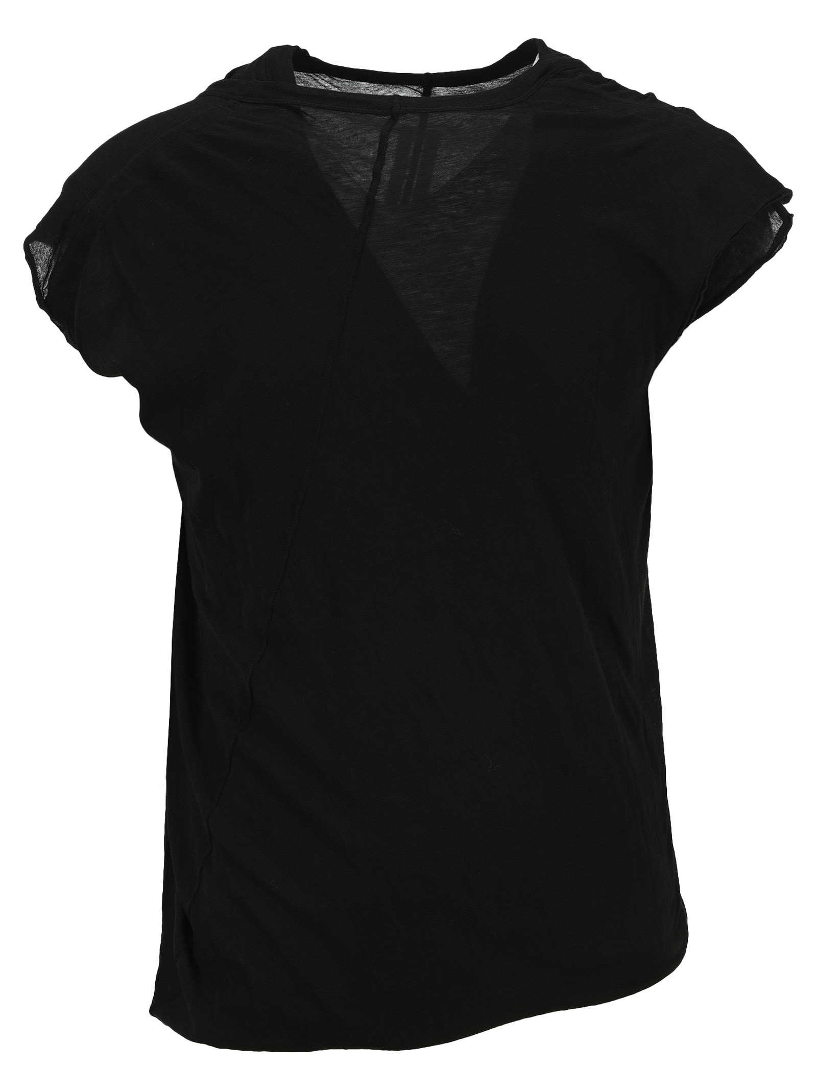 Shop Rick Owens Double Dyland T-shirt In Black