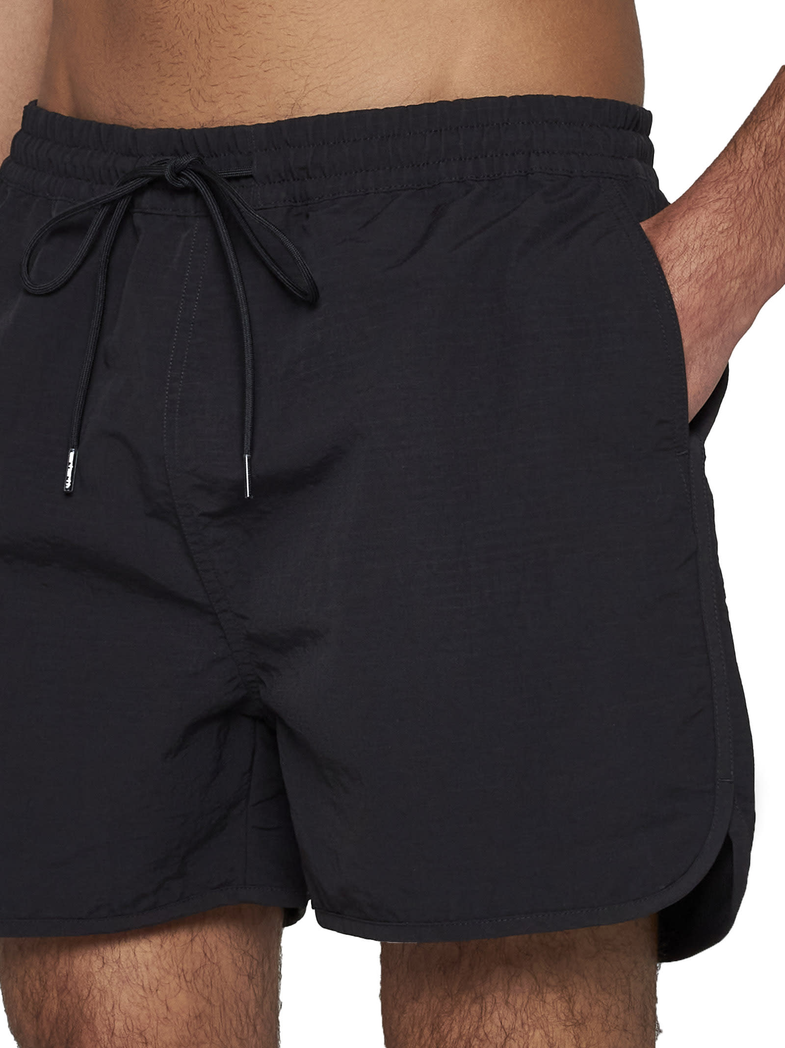 Shop Carhartt Swimming Trunks In Black