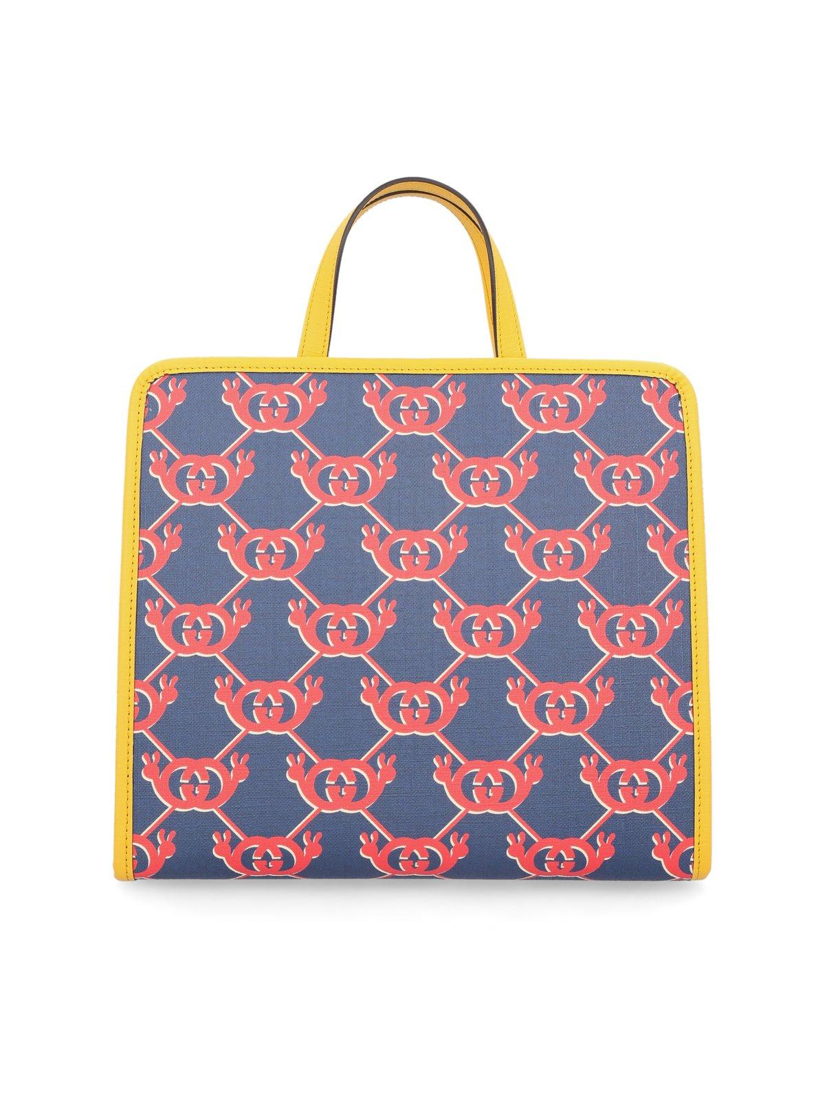 Gucci All-over Logo Printed Tote Bag