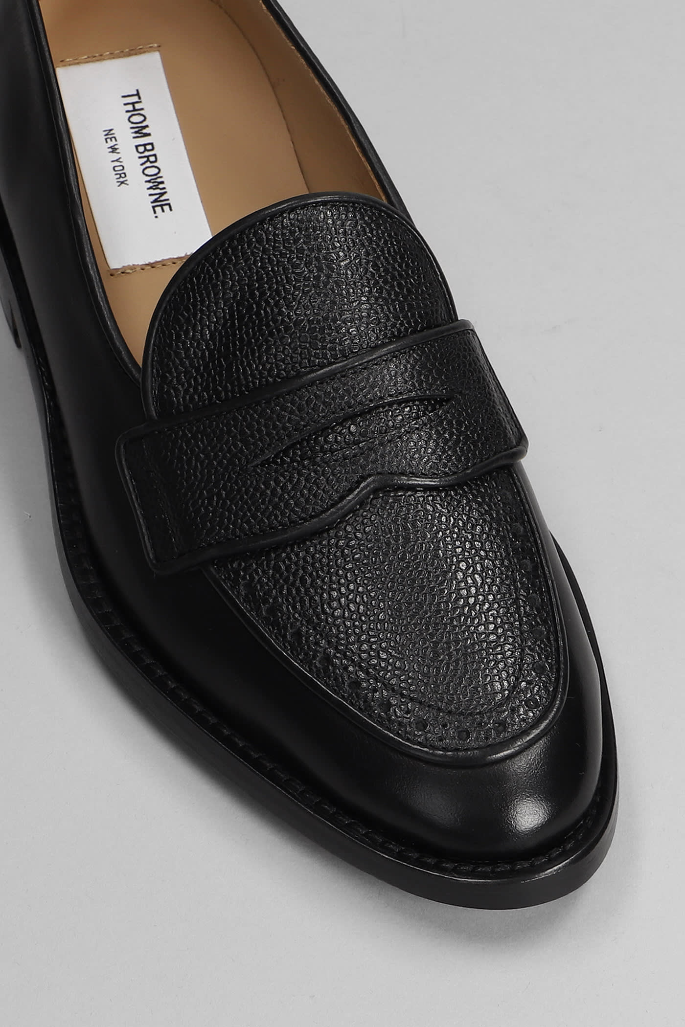 THOM BROWNE SOFT PENNY LOAFERS