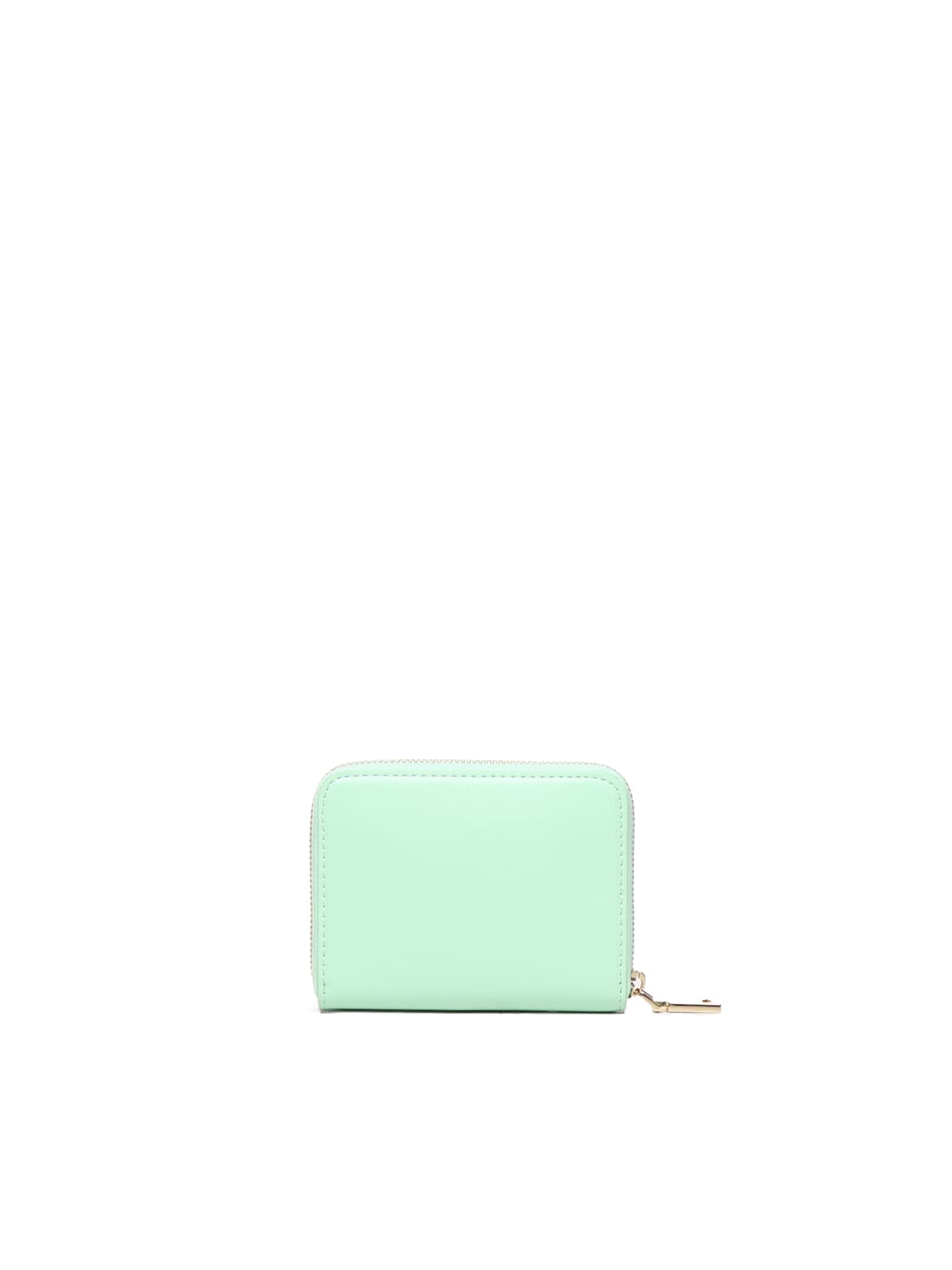 Shop Love Moschino Small Wallet With Logo In Green