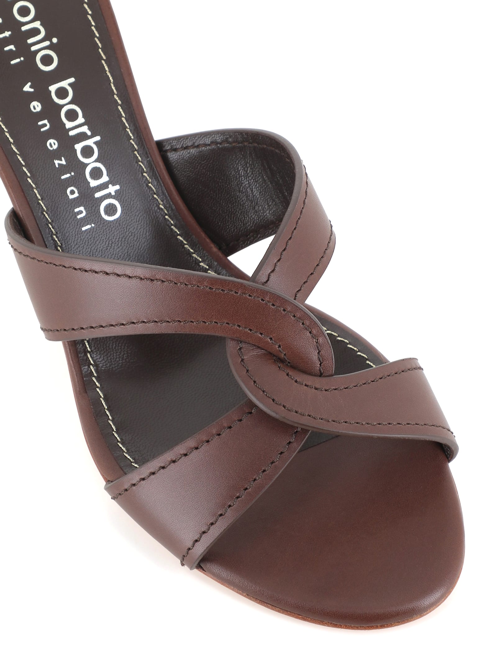 Antonio Barbato Mule 2670 In Brown