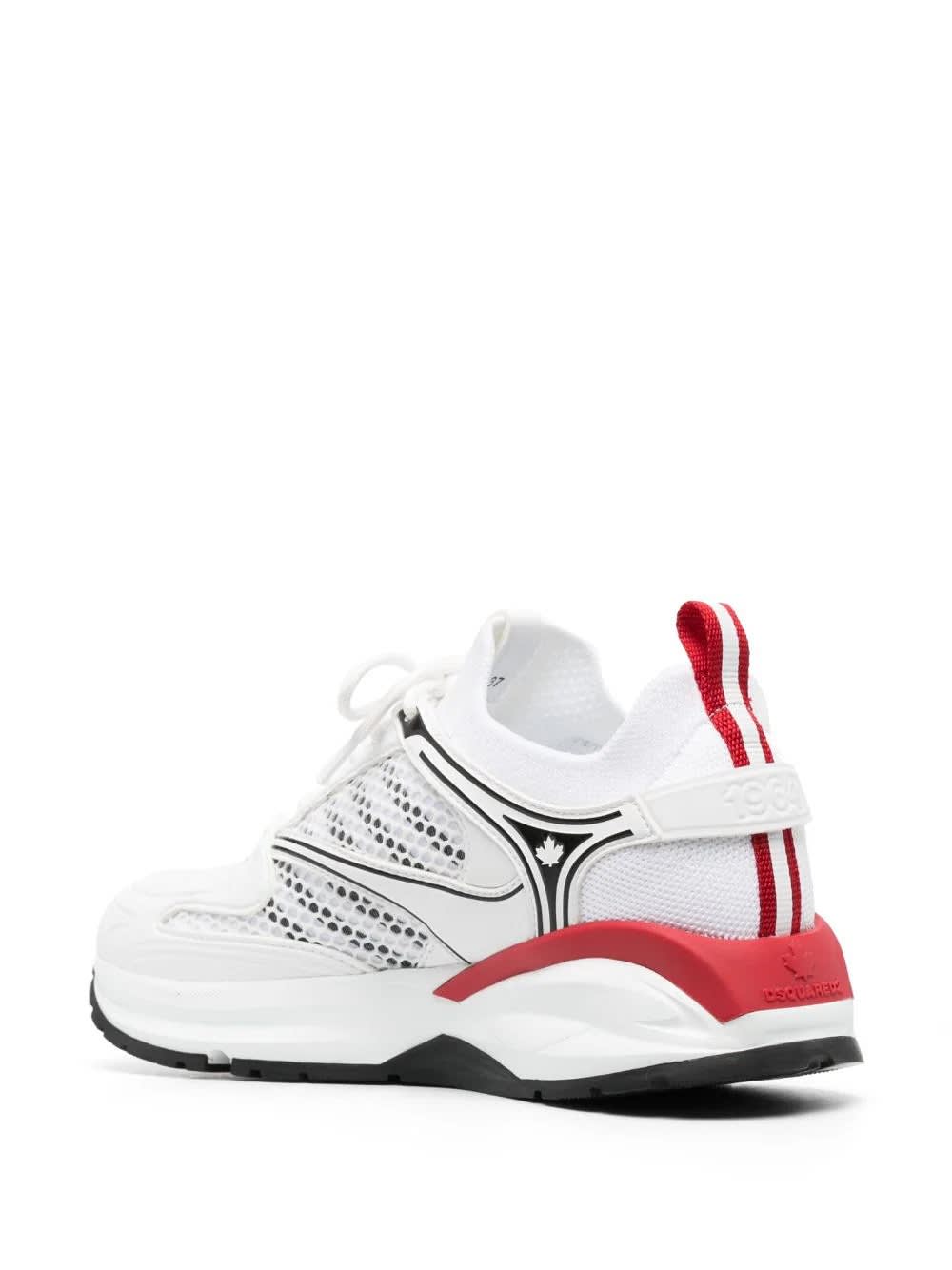 Shop Dsquared2 Dash Sneakers In White