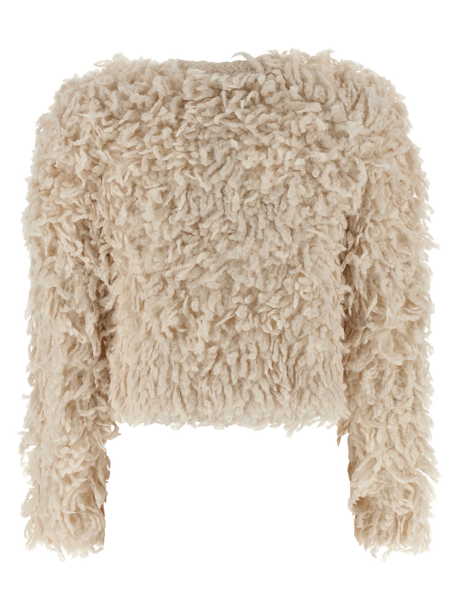 Isabel Marant Fedra Cardigan In Neutral