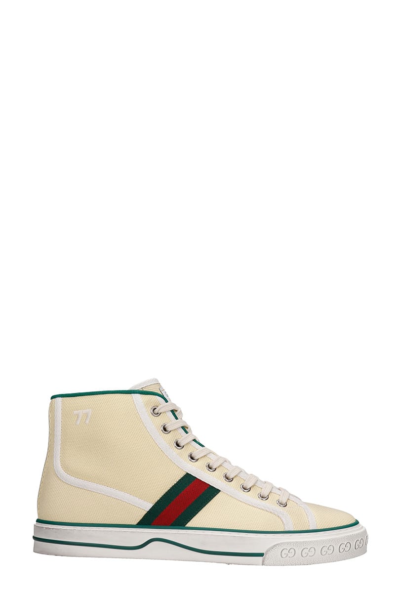 Gucci Tennis 1977 Sneakers In Beige Canvas