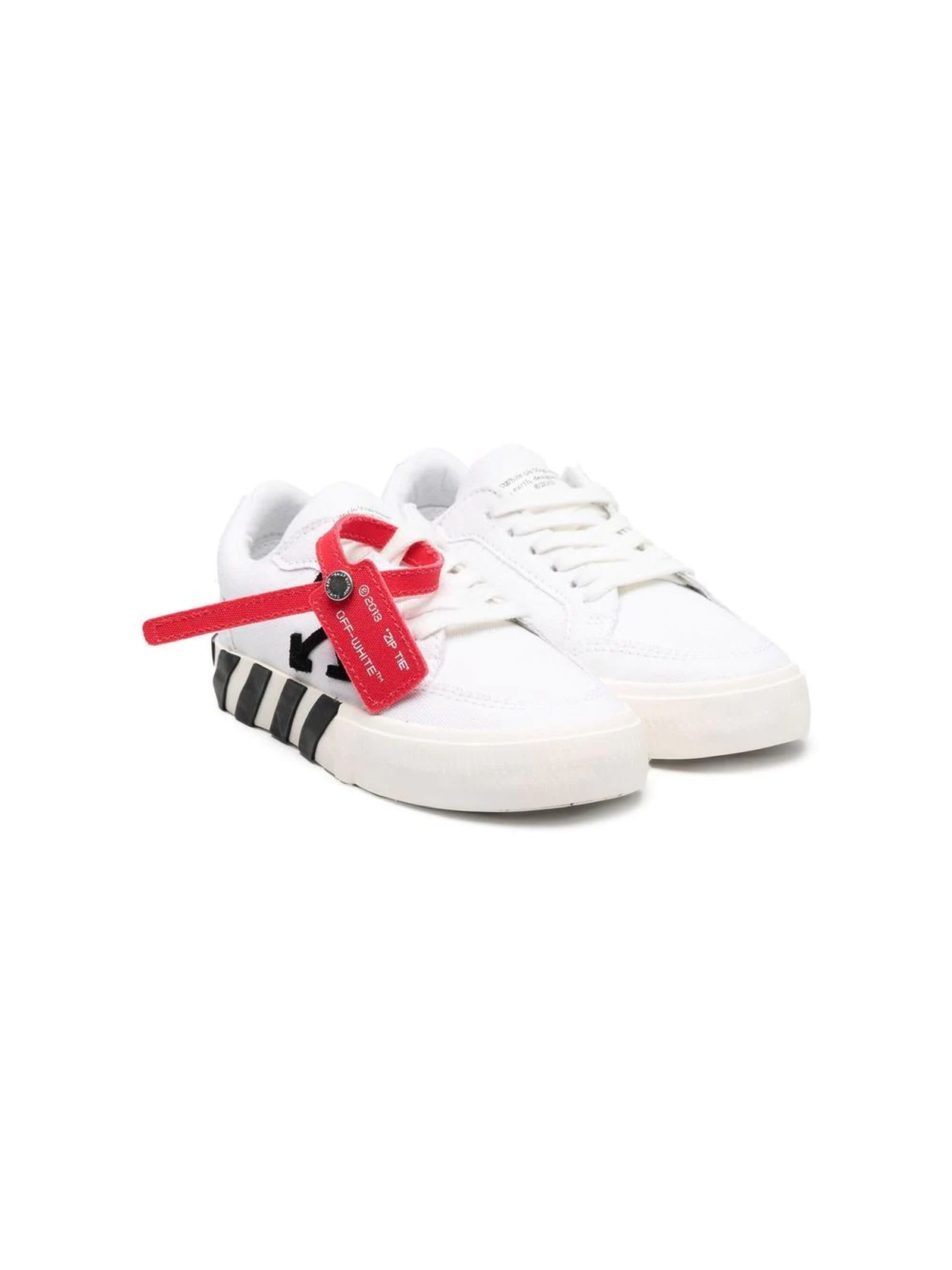 Off-White White Arrows Vulcanized Zip-tie Sneakers