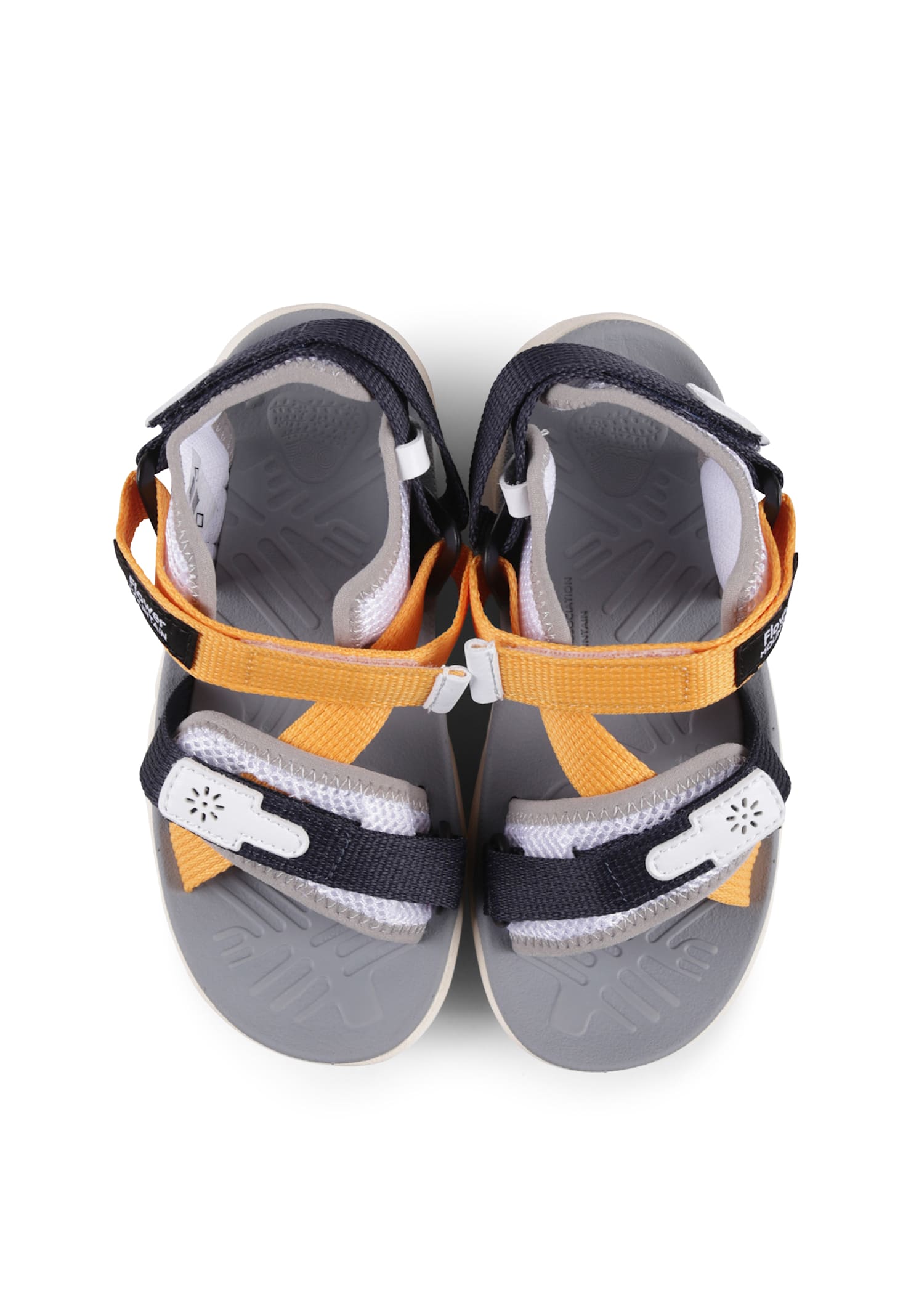 Flower Mountain Multicolor Sandals For Boy In Multi
