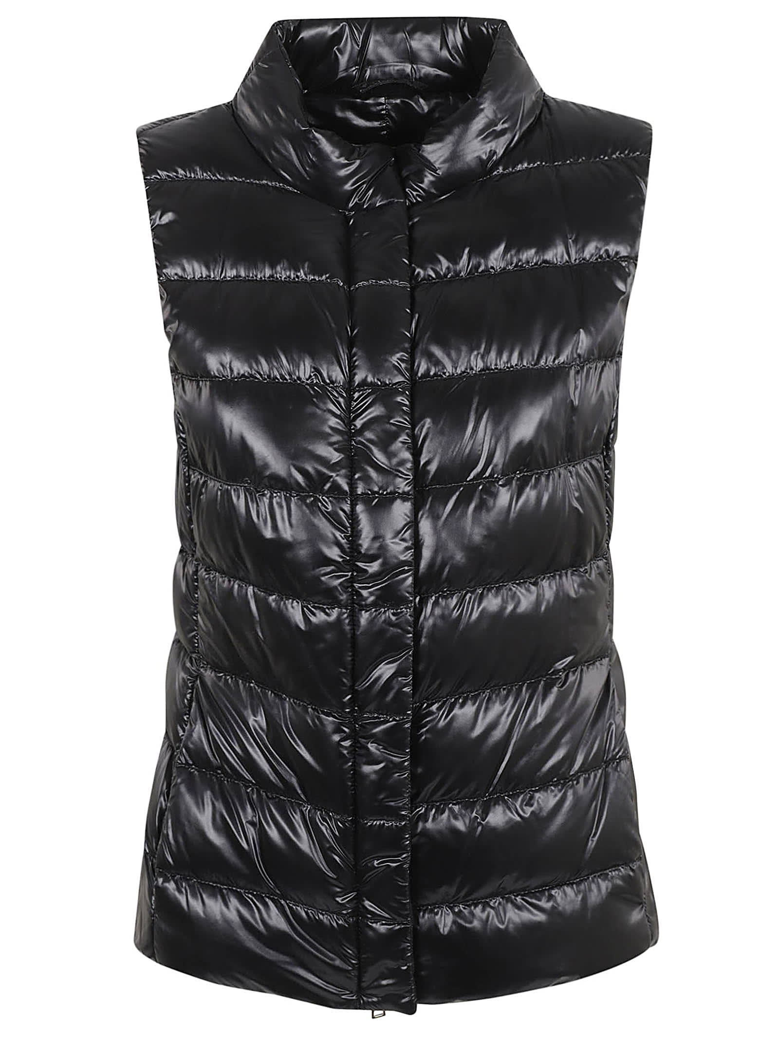 High-neck Padded Gilet