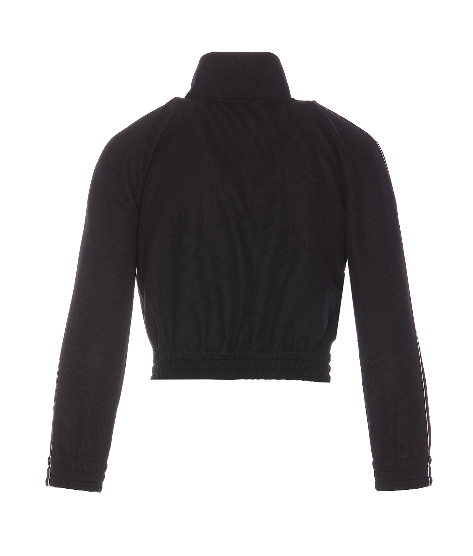 Shop Alexander Wang Logo Track Jacket In Black