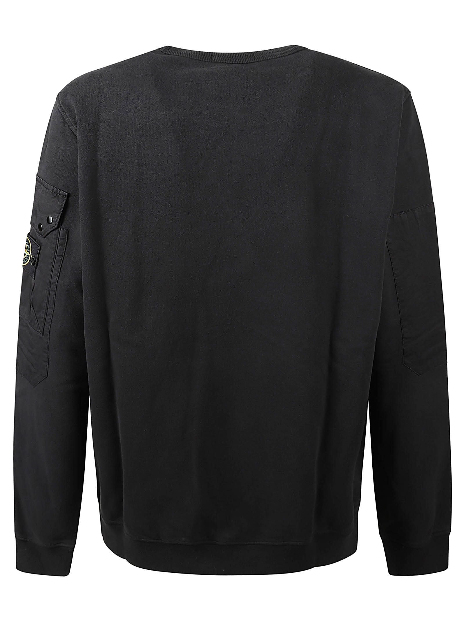 Shop Stone Island Sweatshirt In Black