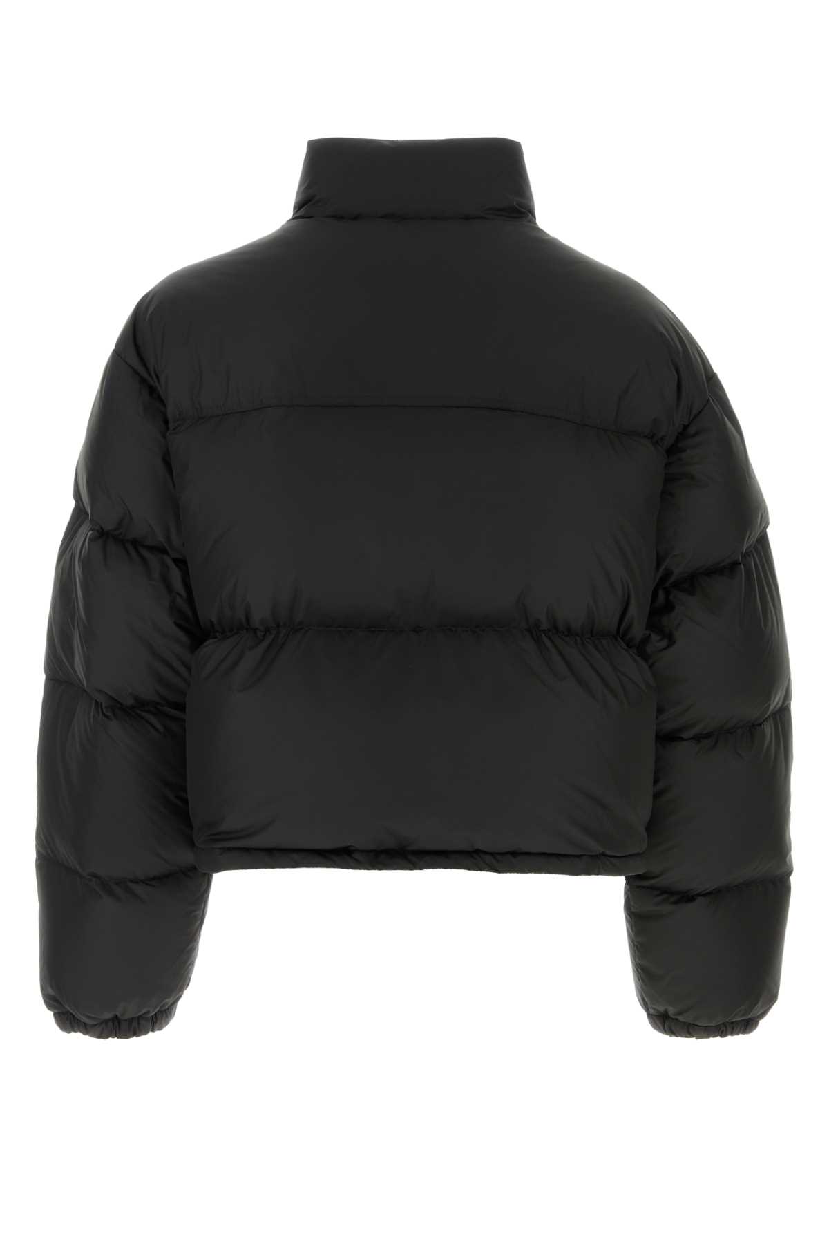 Vtmnts Short Jacket Down Elasticated Cuffs In Black