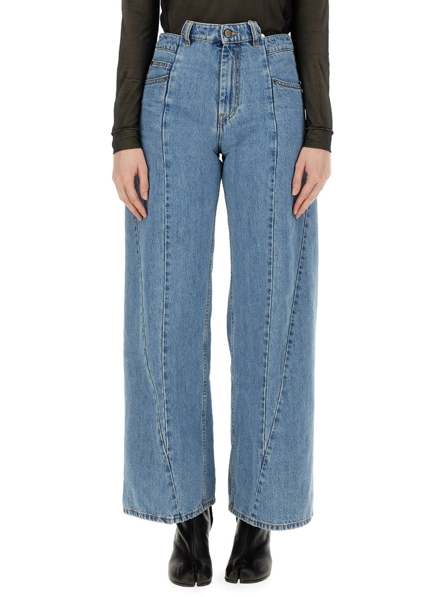 Shop Maison Margiela Jeans In Denim