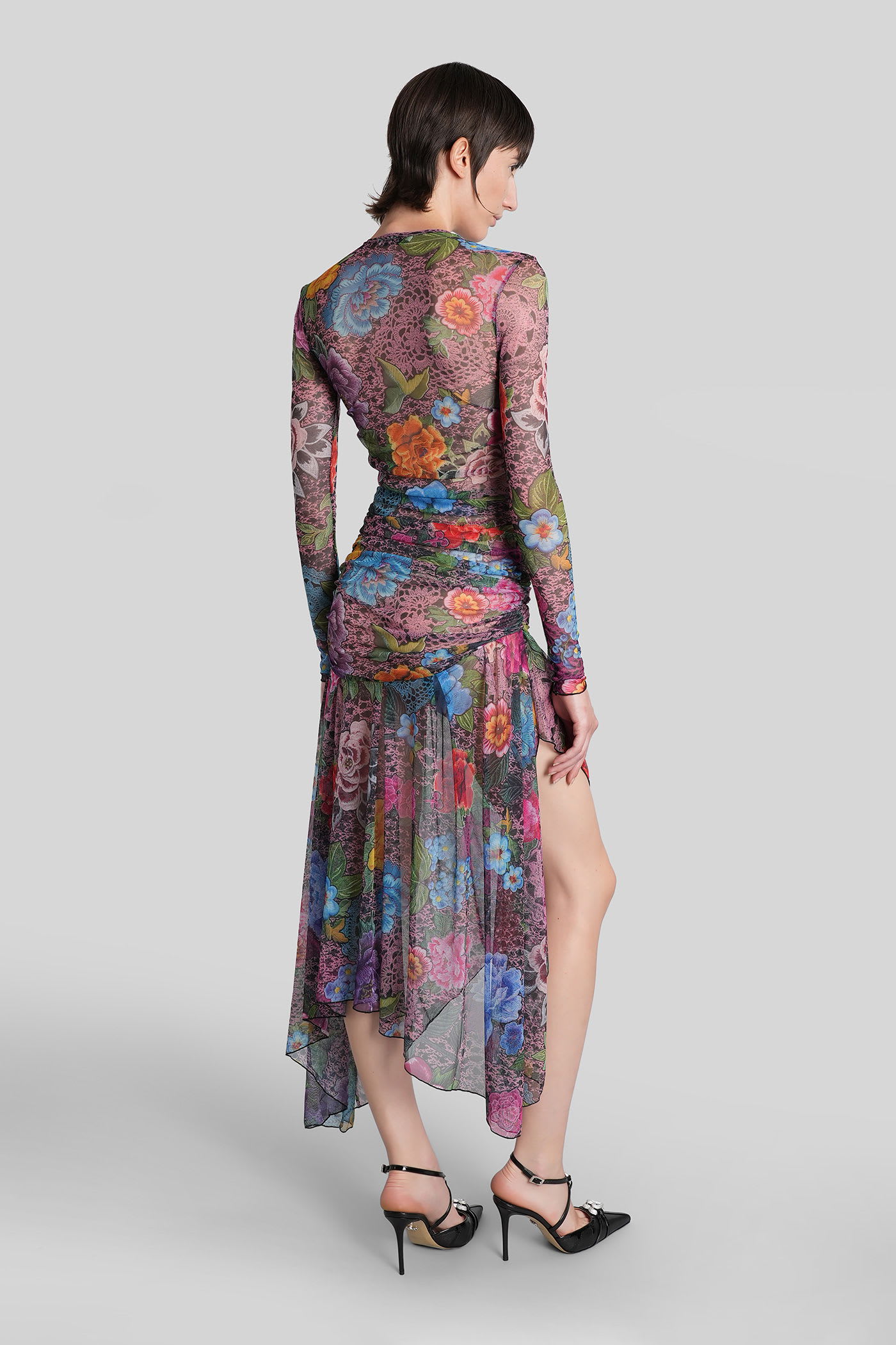 Area In Multicolor Polyester In Multi