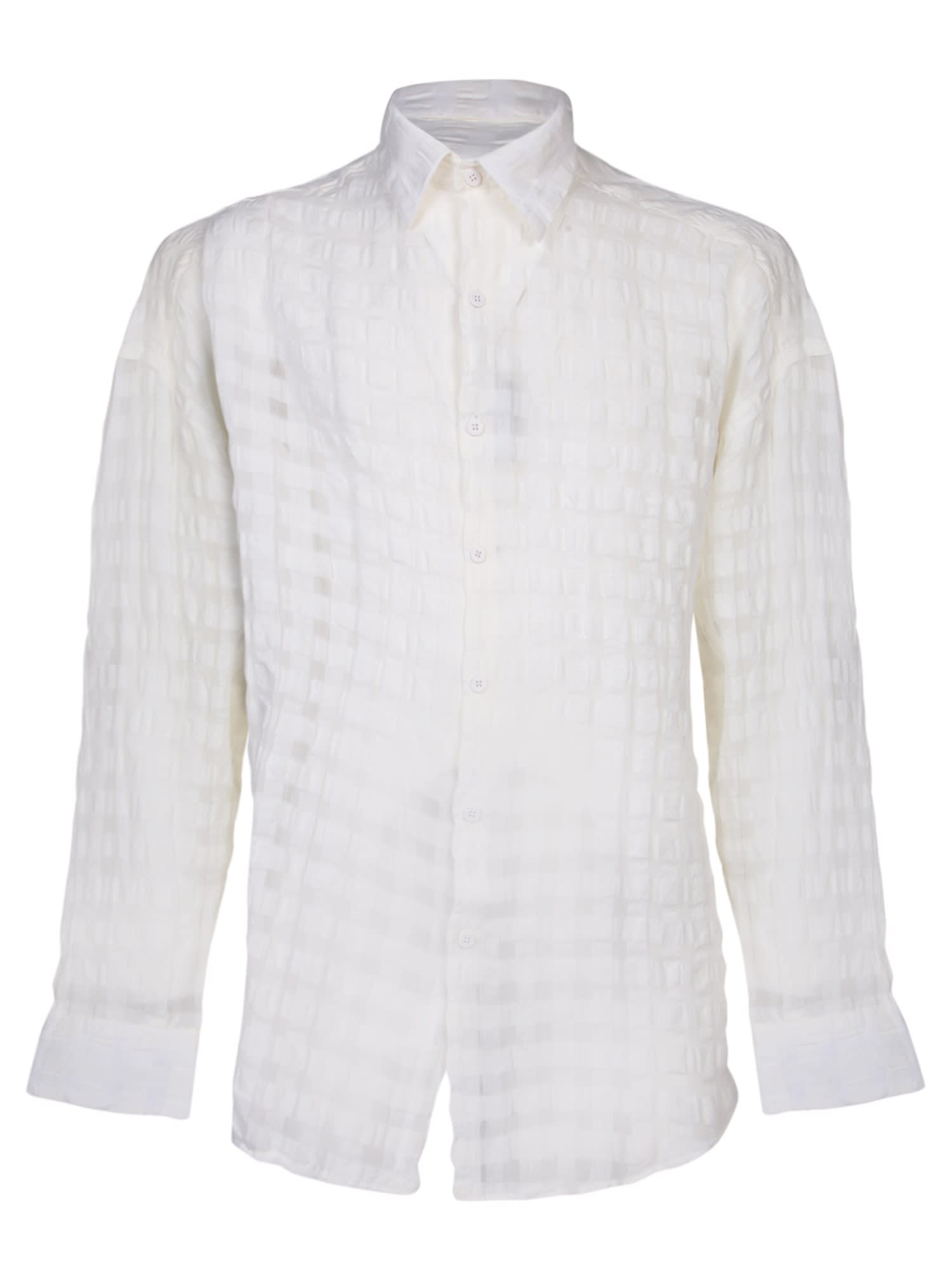 Shop Costumein Valentino White Cotton Shirt