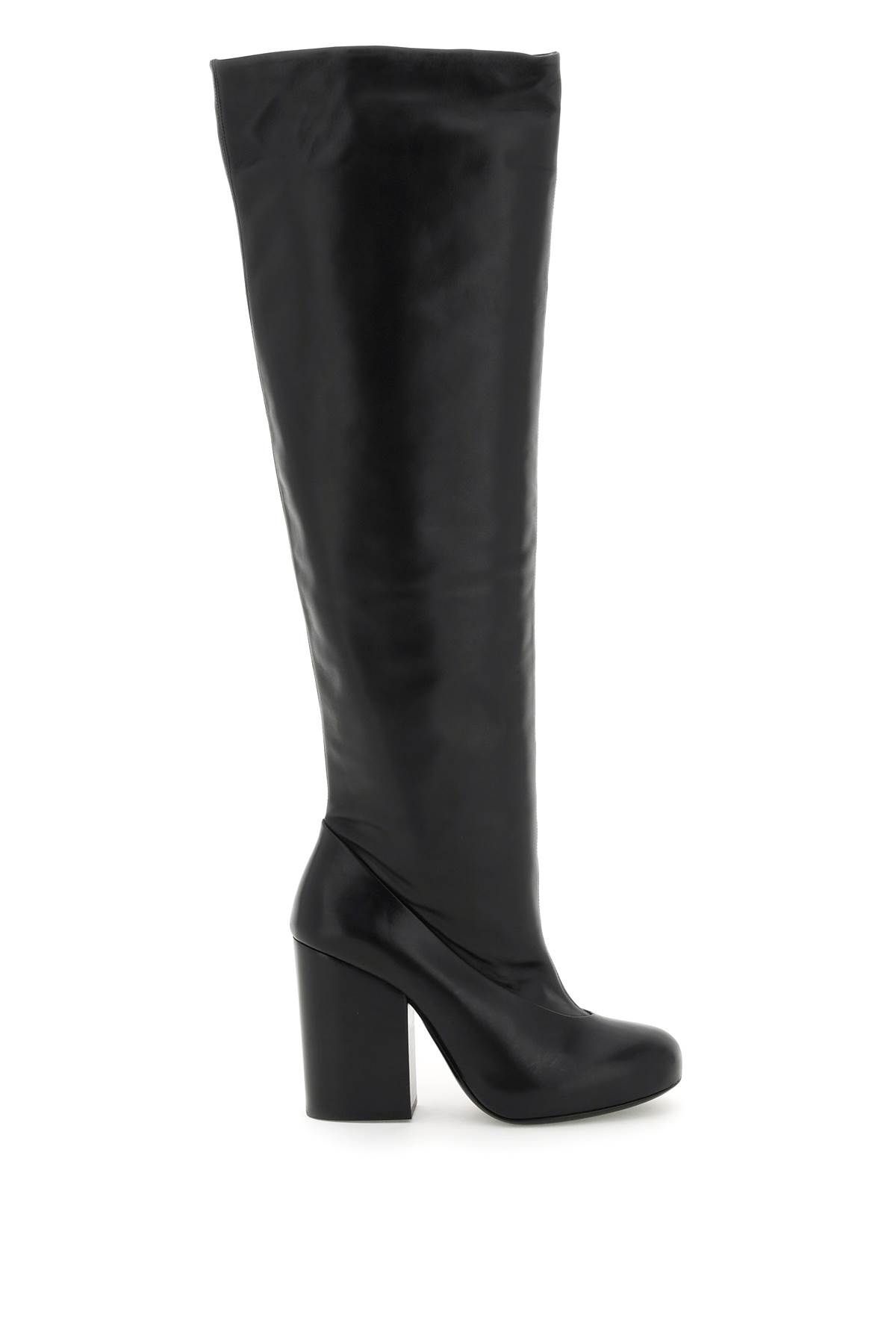 LEMAIRE LEATHER HIGH BOOTS