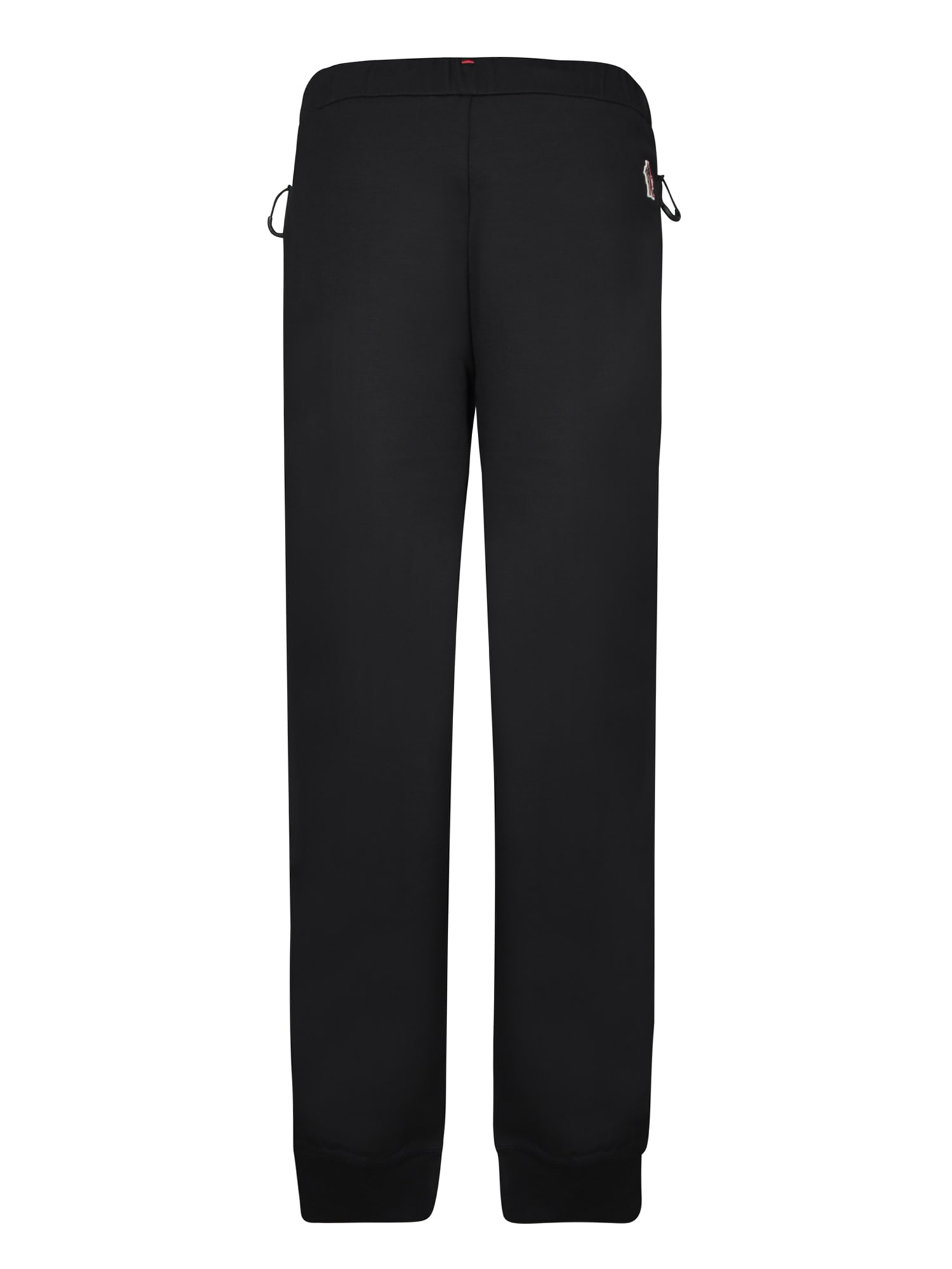 Moncler Technical Black Trousers In Black