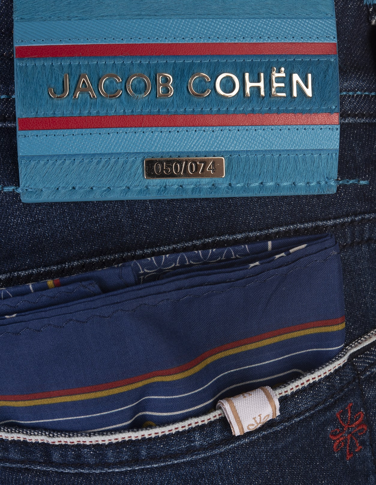 Shop Jacob Cohen Nick Limited Edition Slim Fit Jeans In Light Blue Stretch Denim