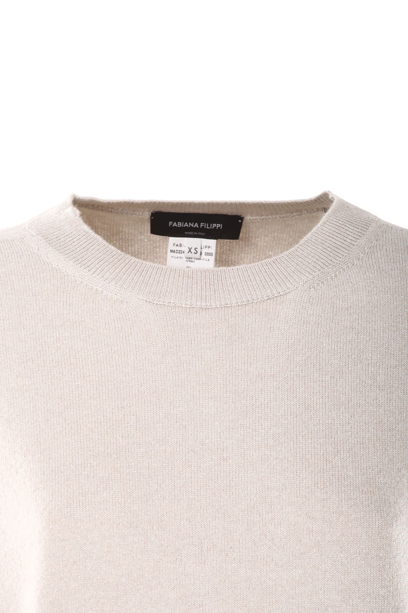 Shop Fabiana Filippi Sweaters Beige