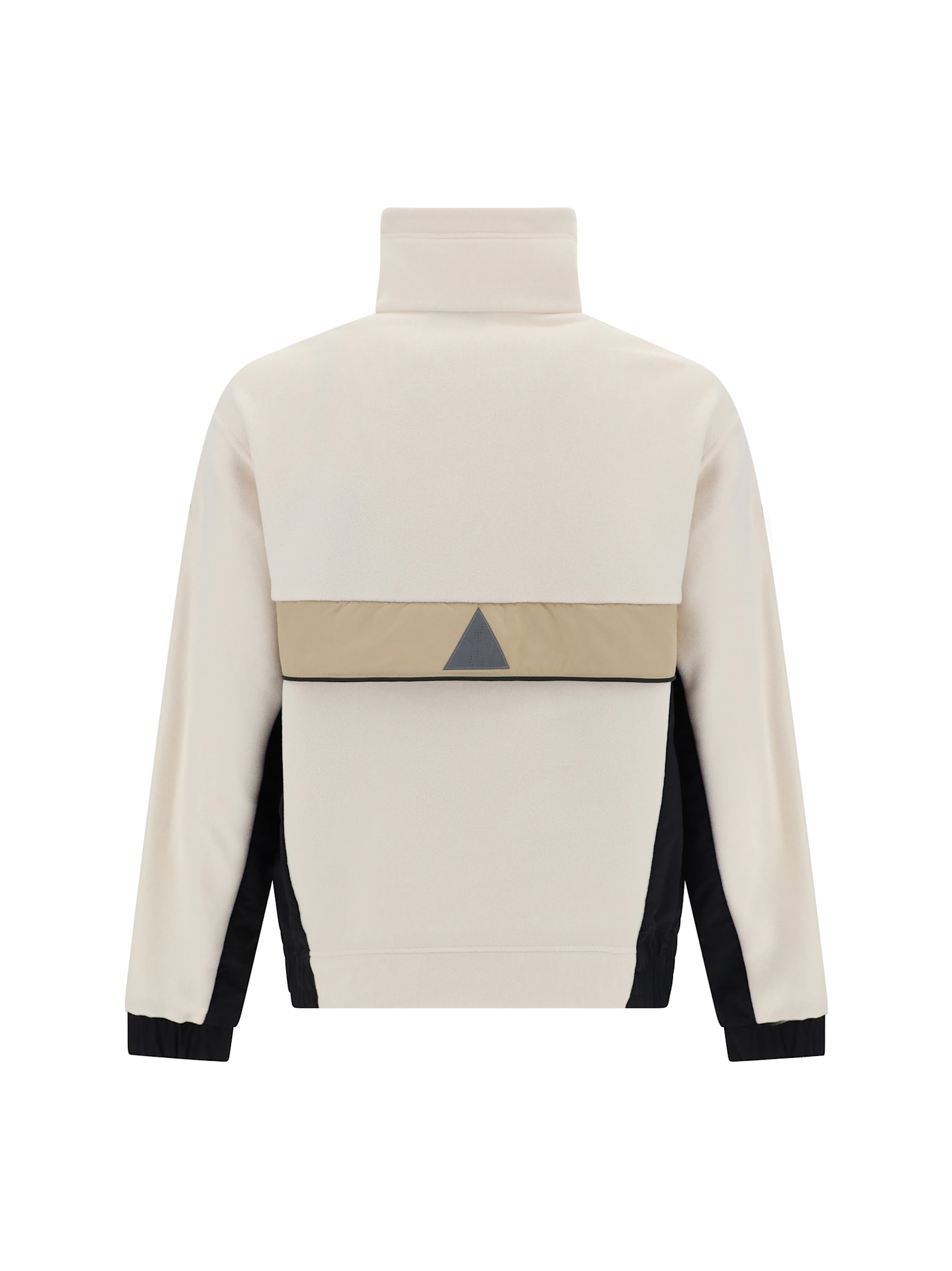 Shop Moncler Sweatshirt In White