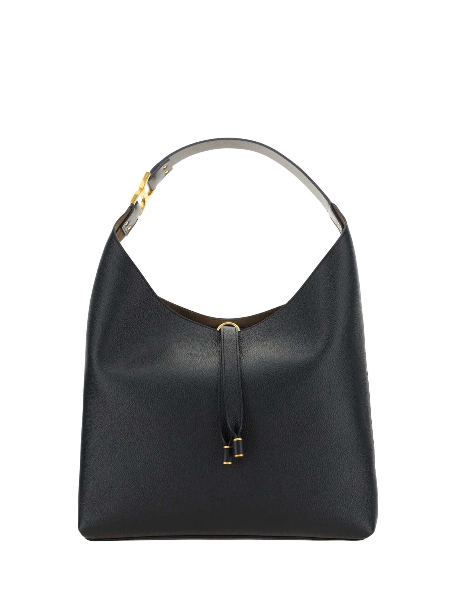 Chloé Marcie Shoulder Bag In Black