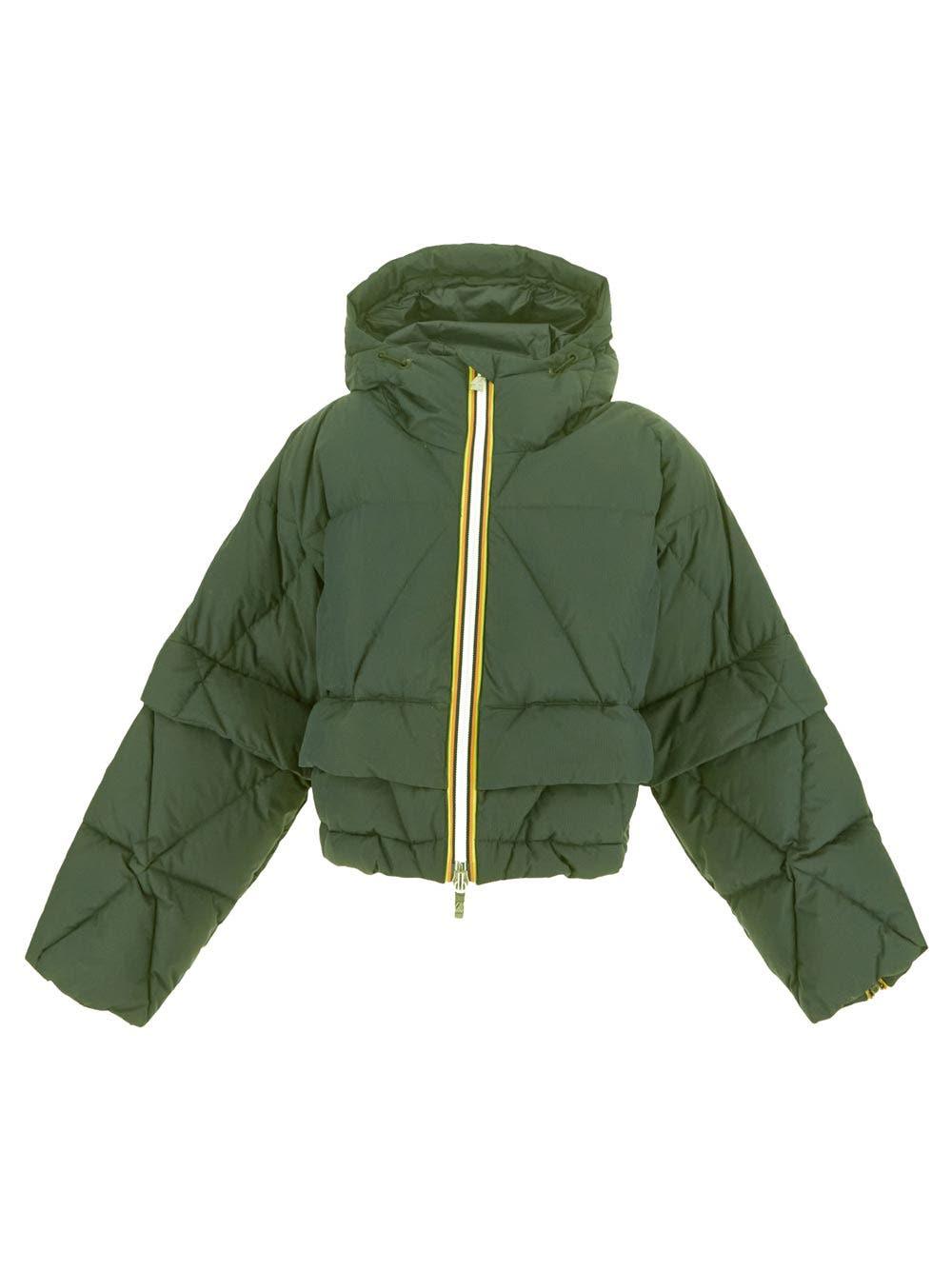 K-WAY CROPPED DOWN JACKET