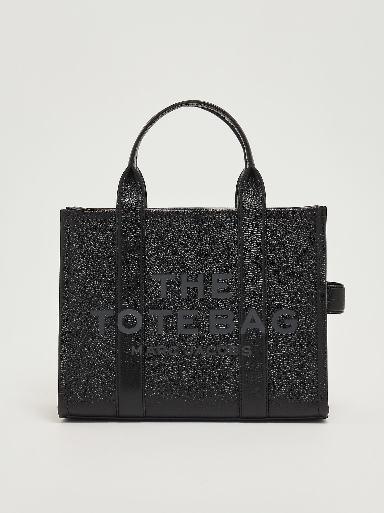 Marc Jacobs Leather Tote In Black