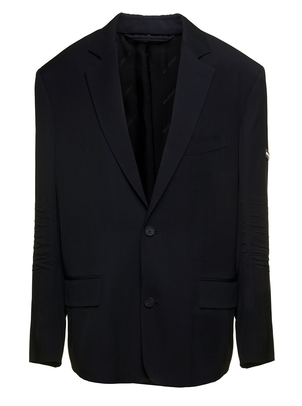 Balenciaga Black Viscose Blazer
