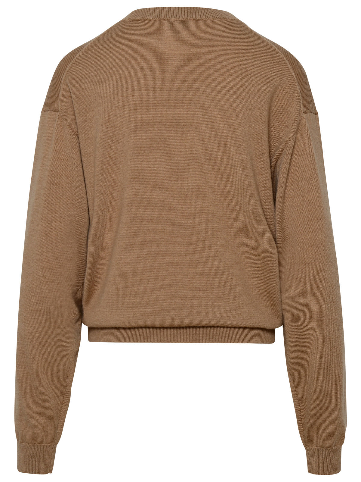 Shop Kenzo Beige Wool Sweater In Brown