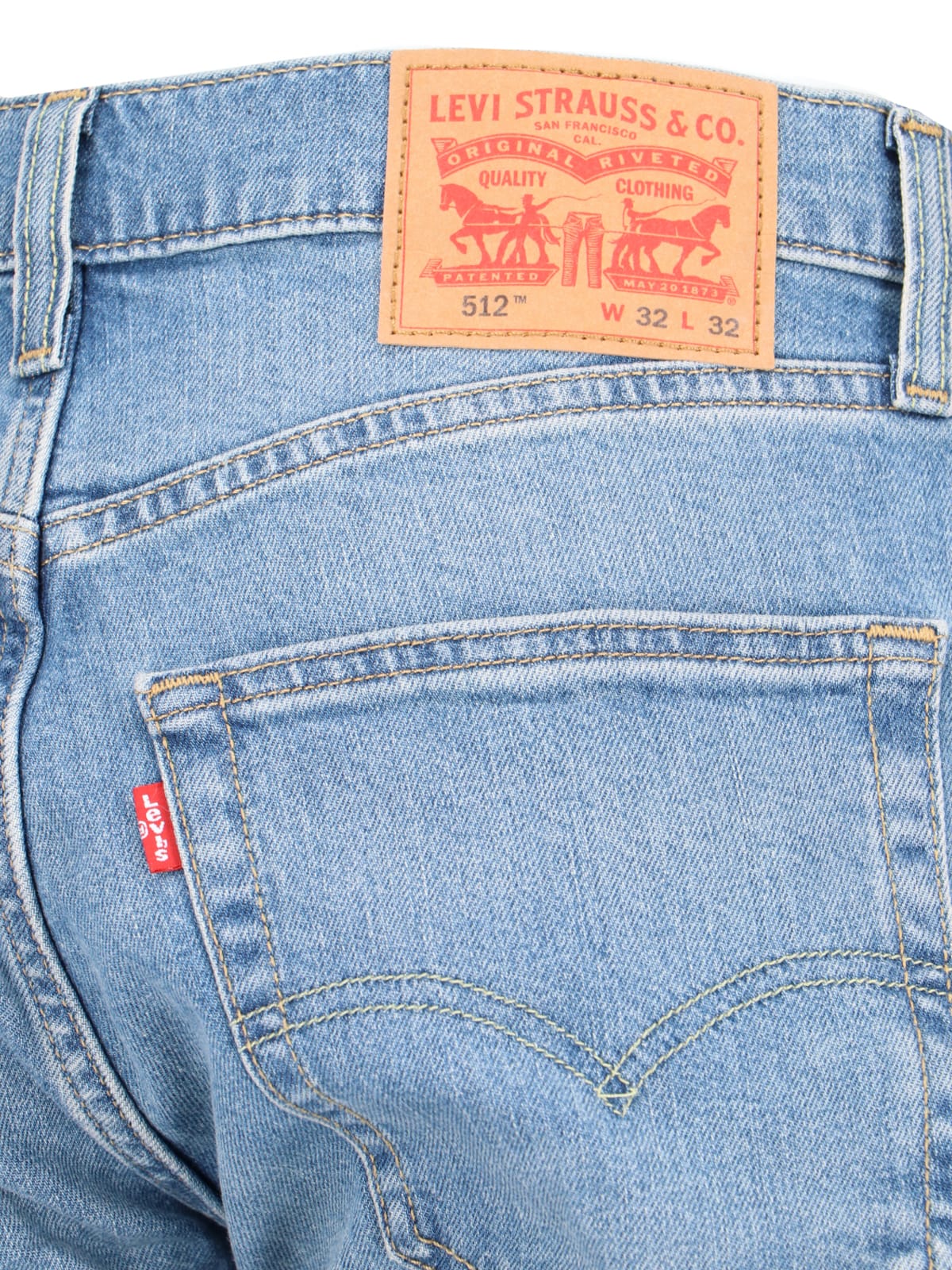 Shop Levi's 512 Slim Jeans In Light Blue