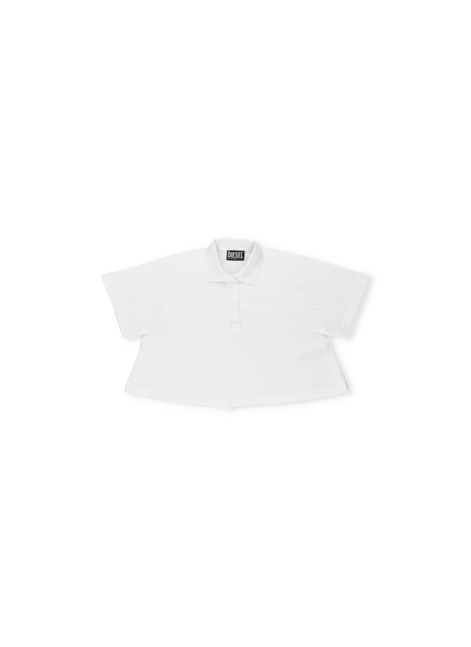 Diesel Cropped Polo Shirt