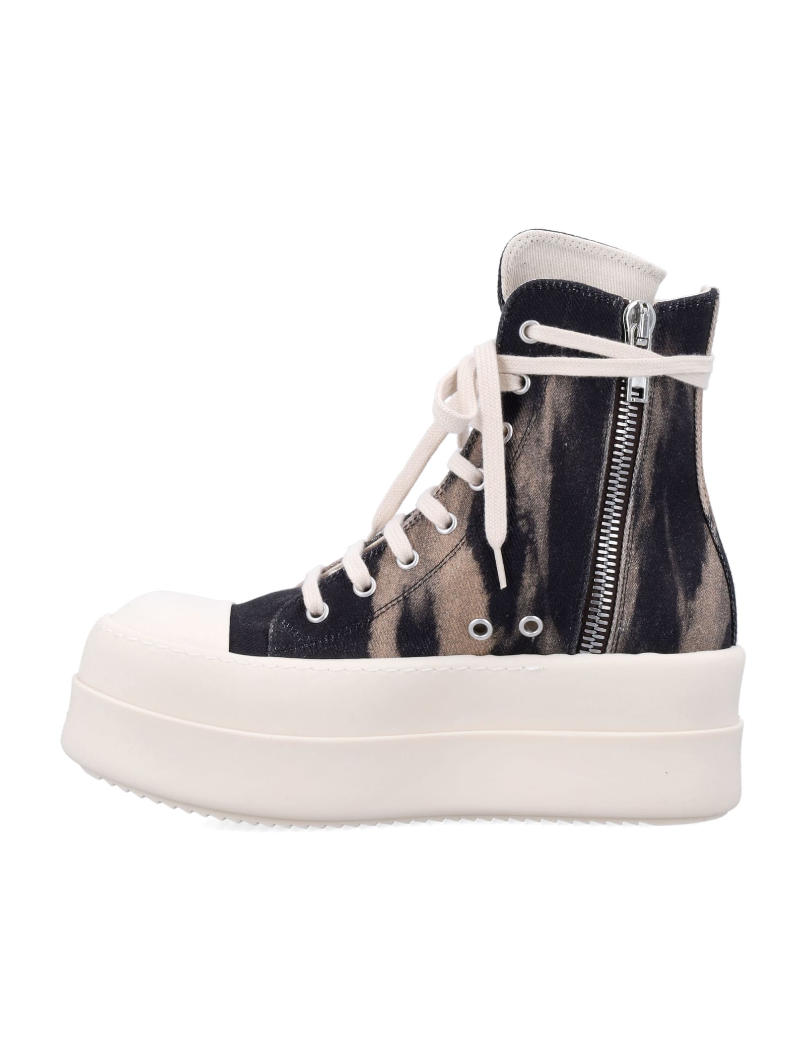 Shop Drkshdw Double Bumper Sneakers In Black Terra