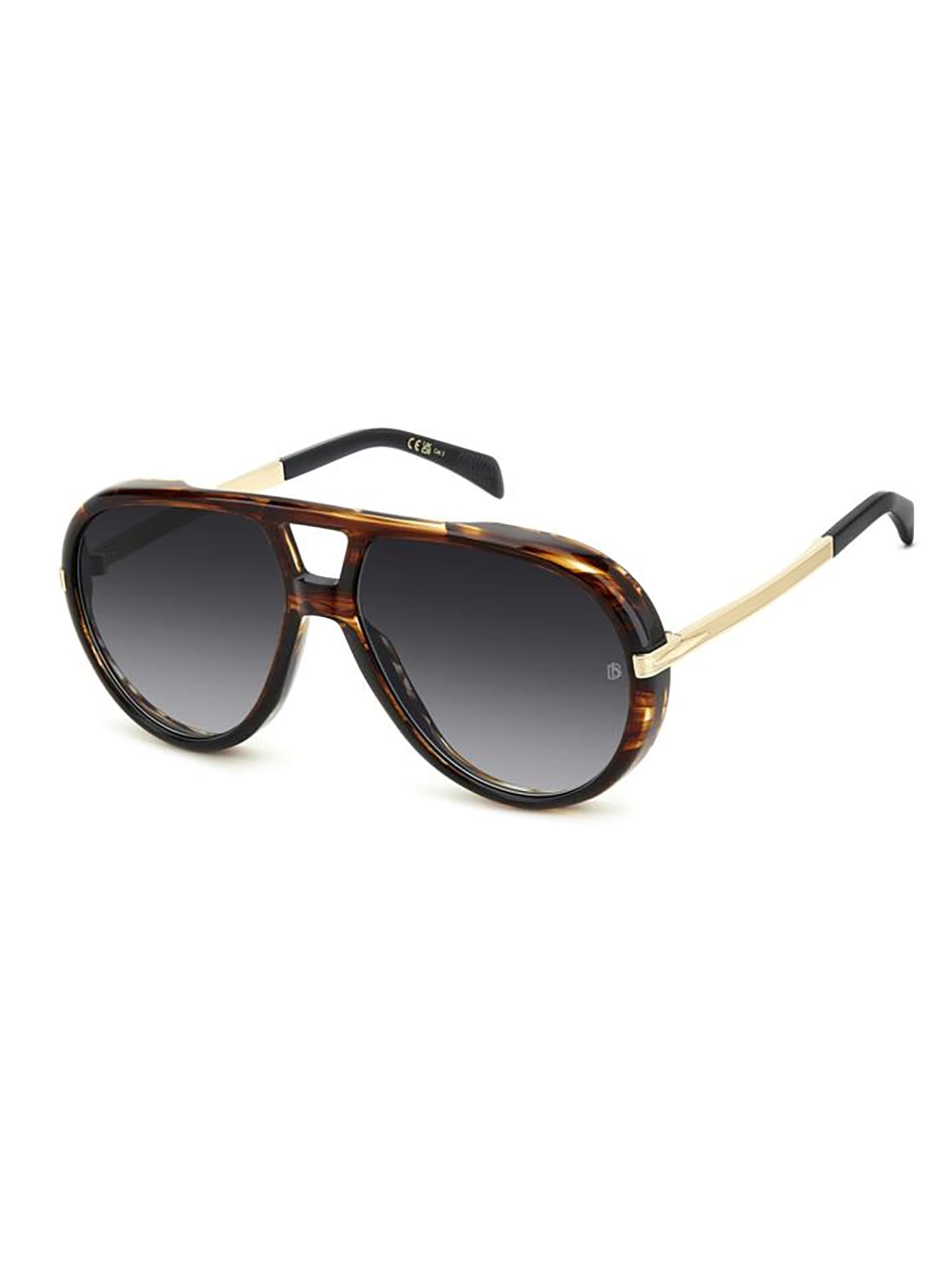 Db Eyewear By David Beckham Db 99/voyager Sunglasses In O Bwnhorn Gold