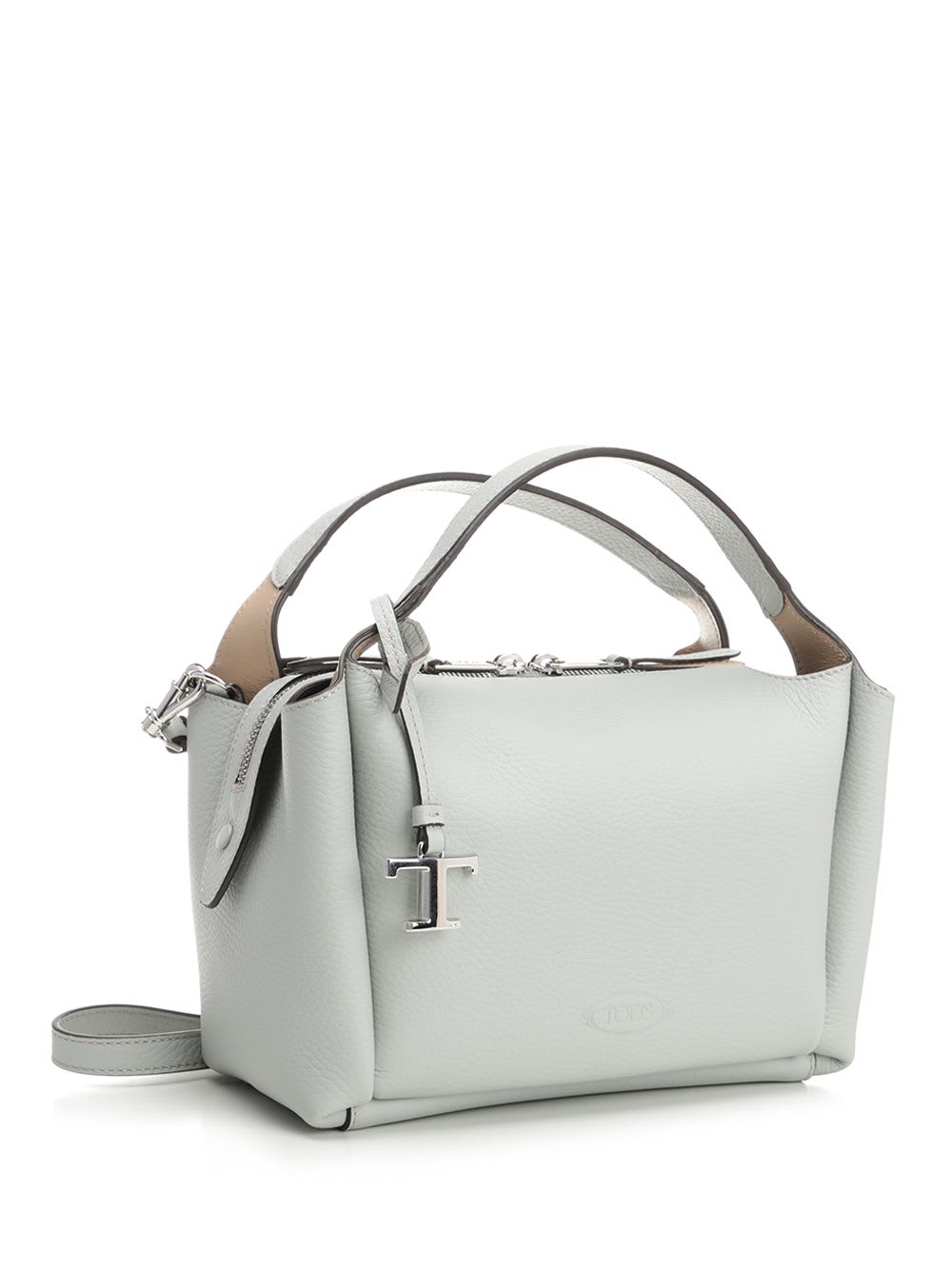 Tod's Mini Trunk Bag In Grey