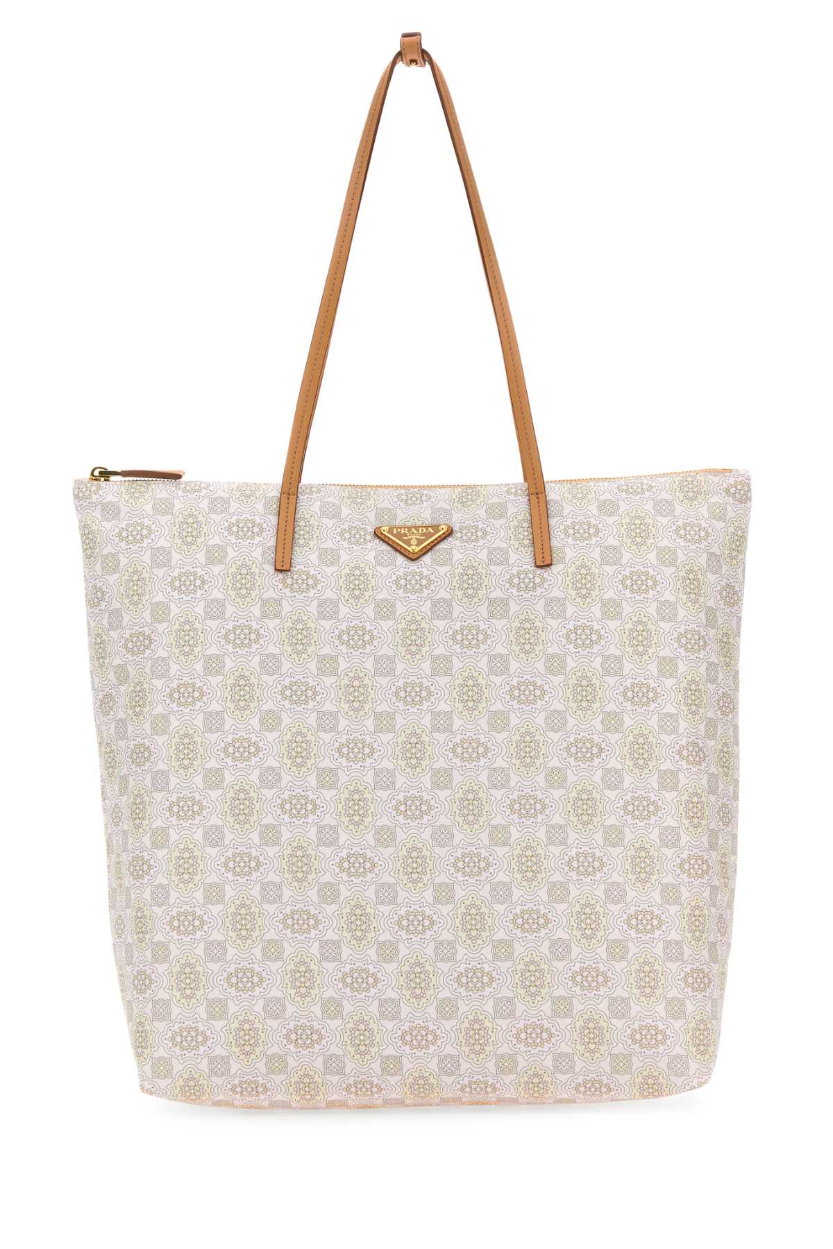 Prada Printed Re-nylon Shopping Bag