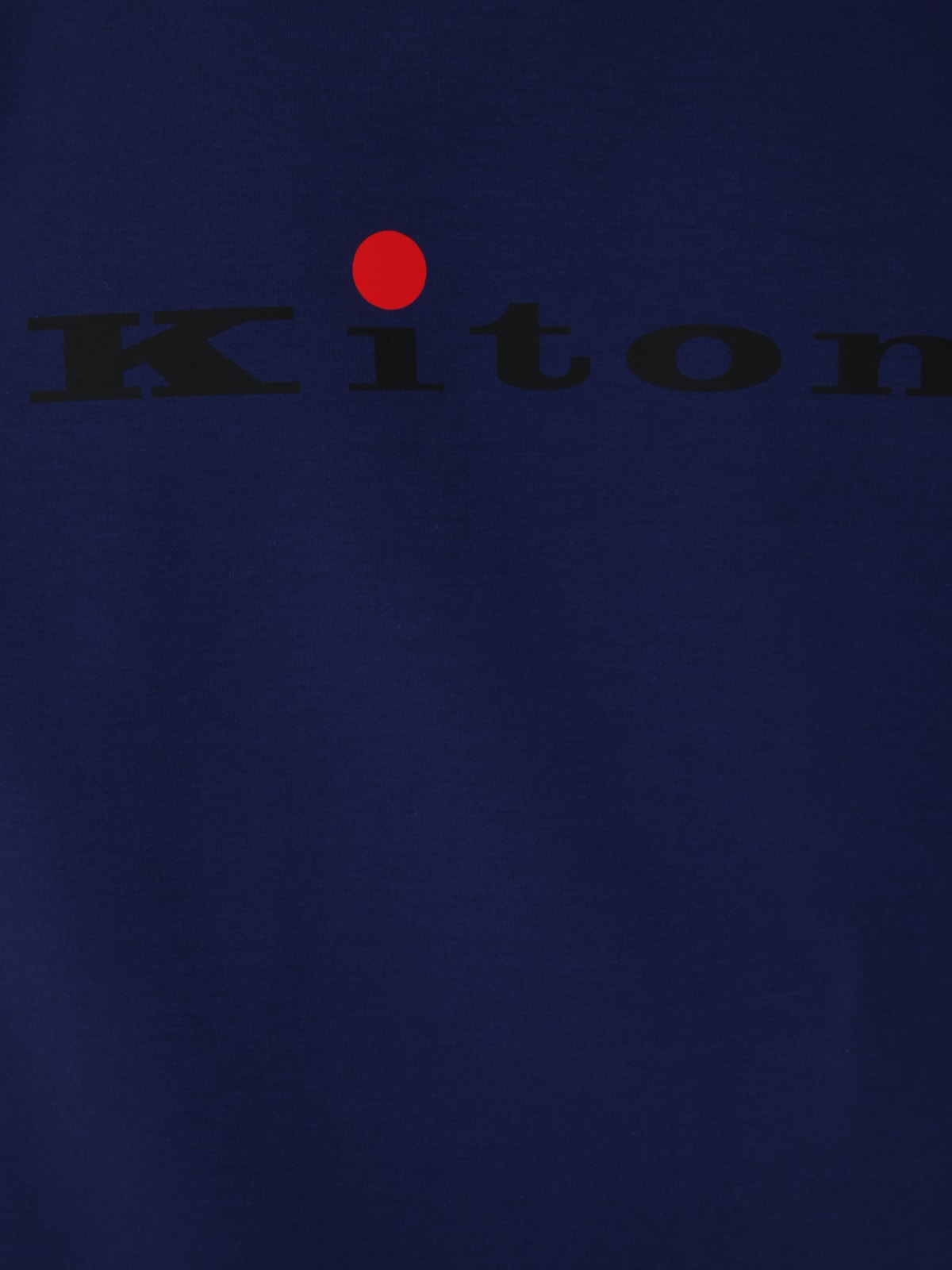Shop Kiton Round Neck Sweater In Bluette