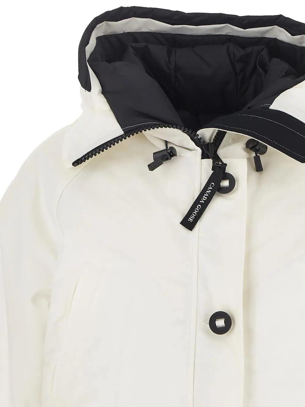 Shop Canada Goose Chilliwack Bomber Jacket In White