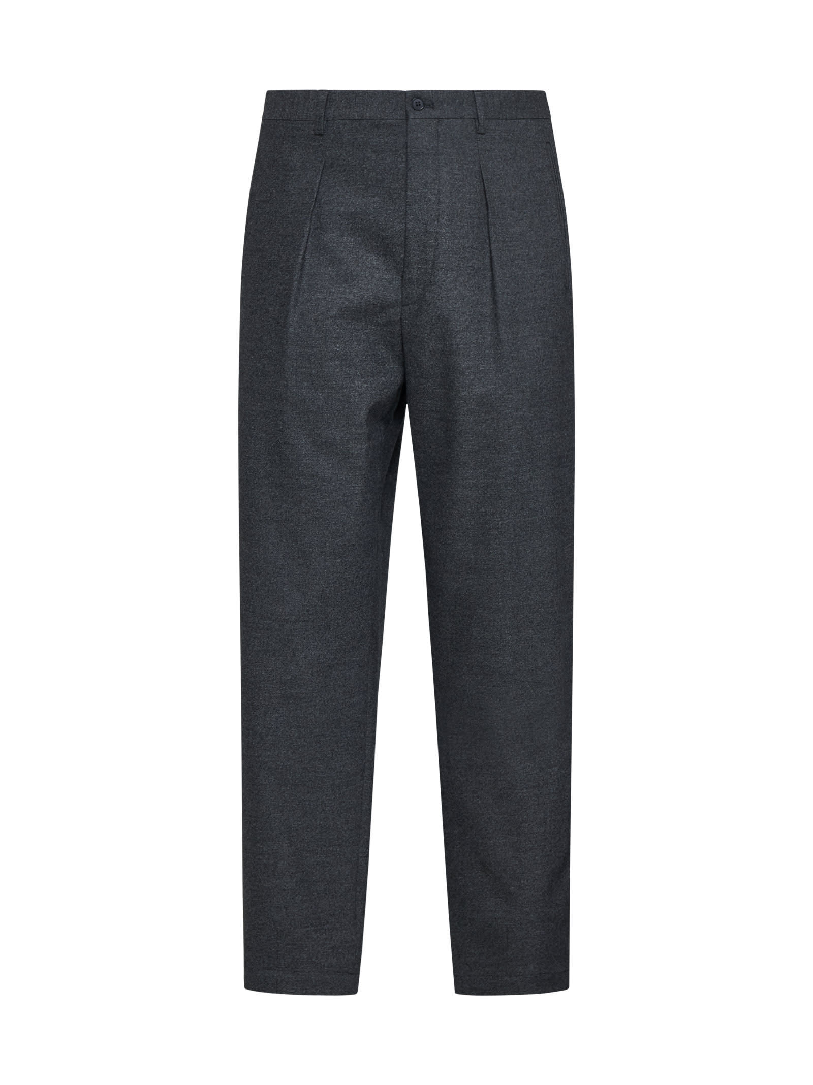 Shop Giorgio Armani Pants In Black